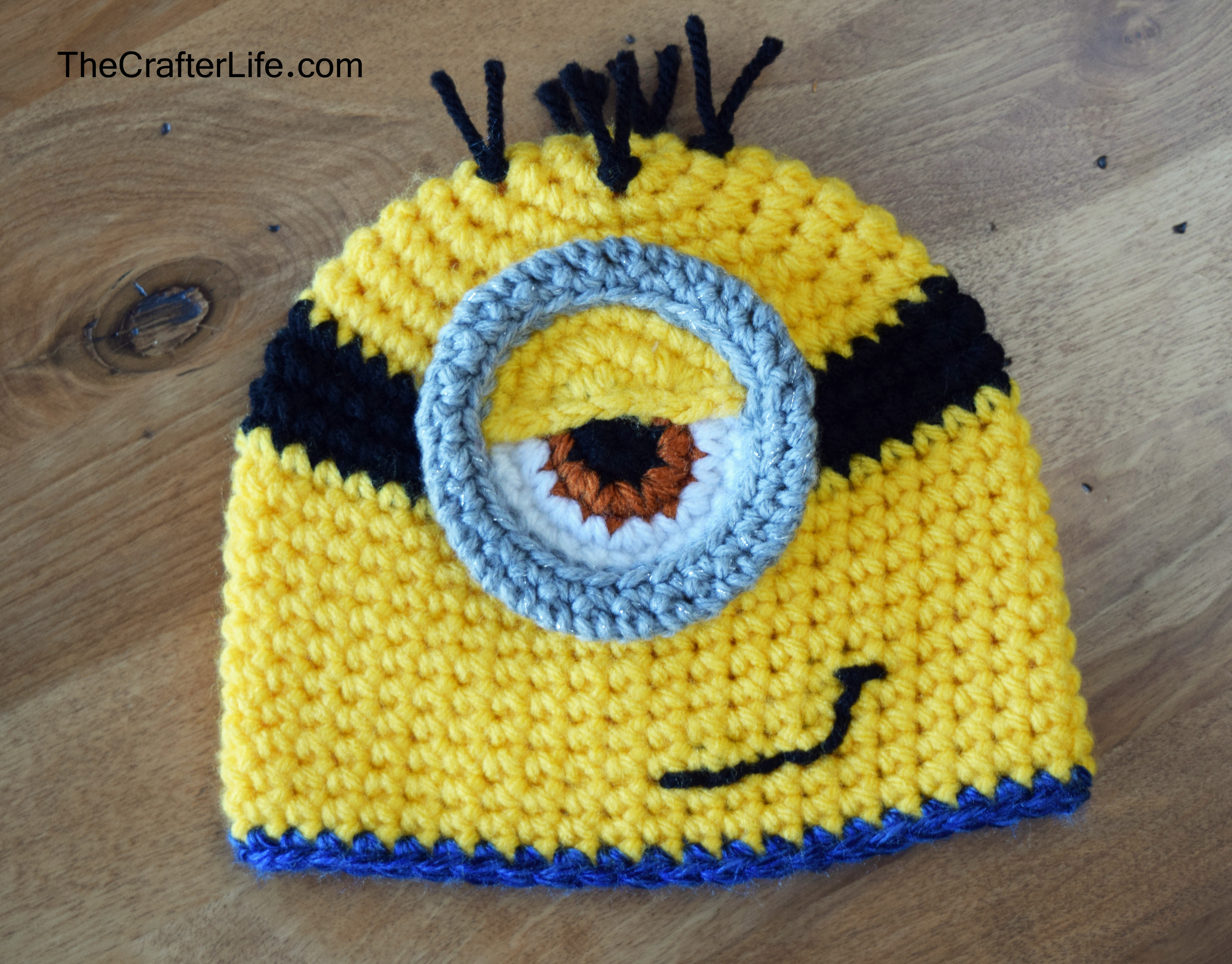 Knitting Patterns For Minion Hats Hat And Bib Set The Crafter Life