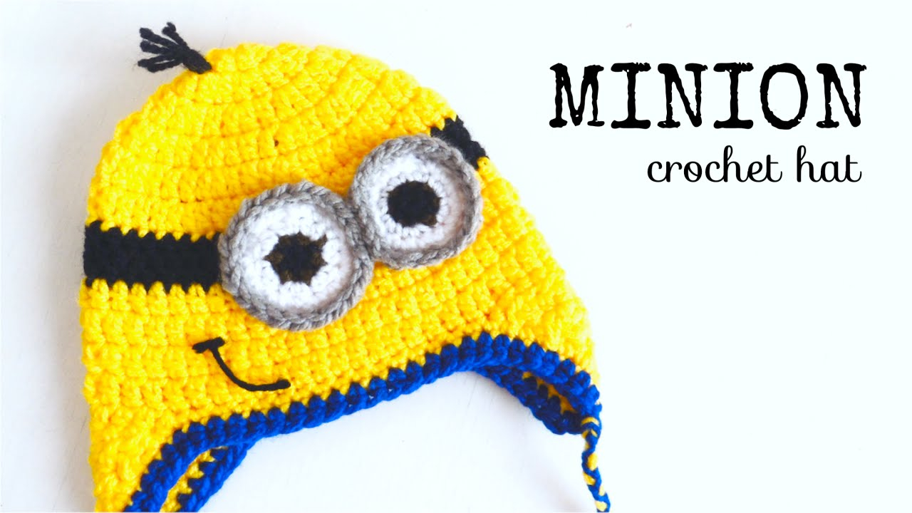 Knitting Patterns For Minion Hats How To Crochet Minion Hat All Sizes Crochet Lovers