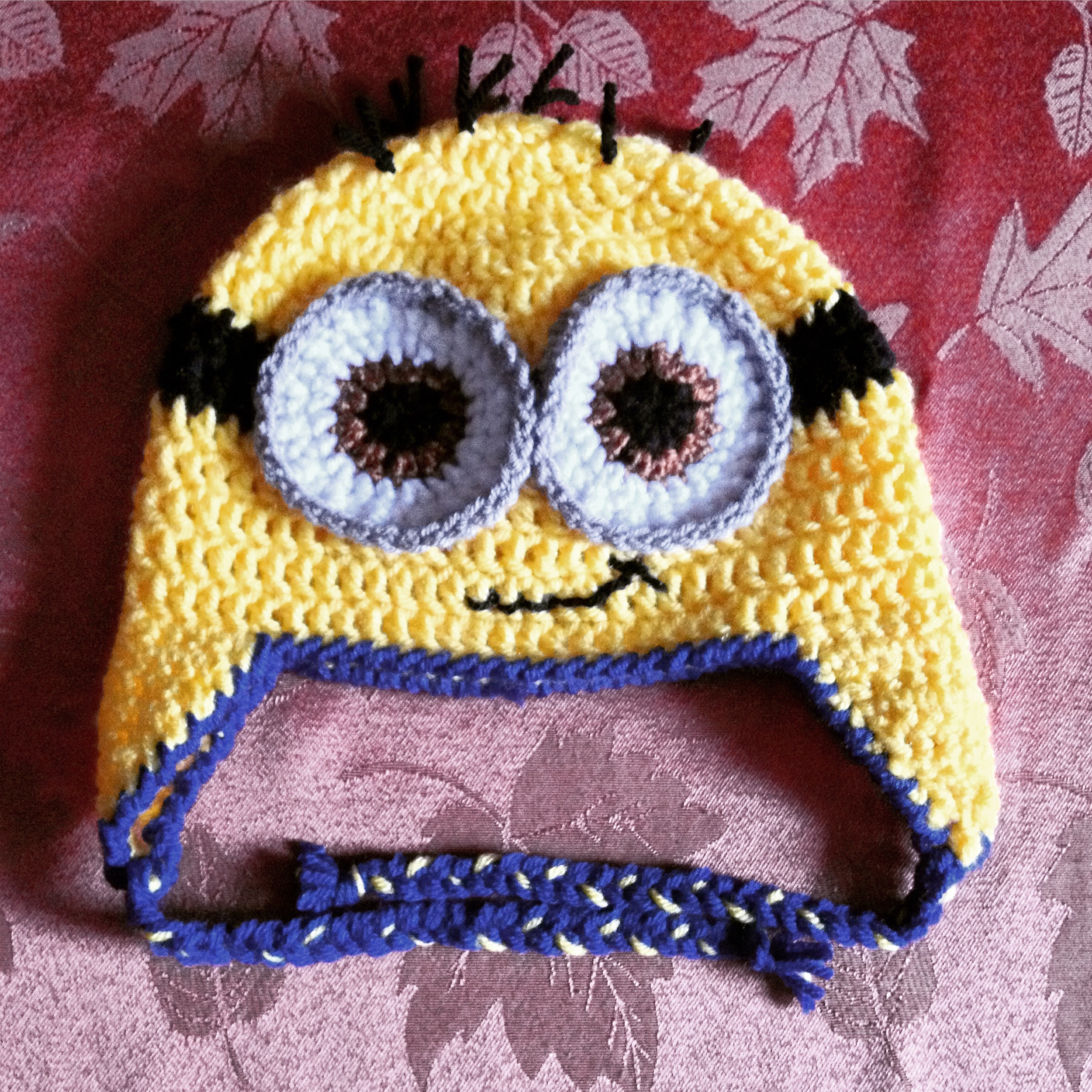 Knitting Patterns For Minion Hats Minion Hat Calico Joy