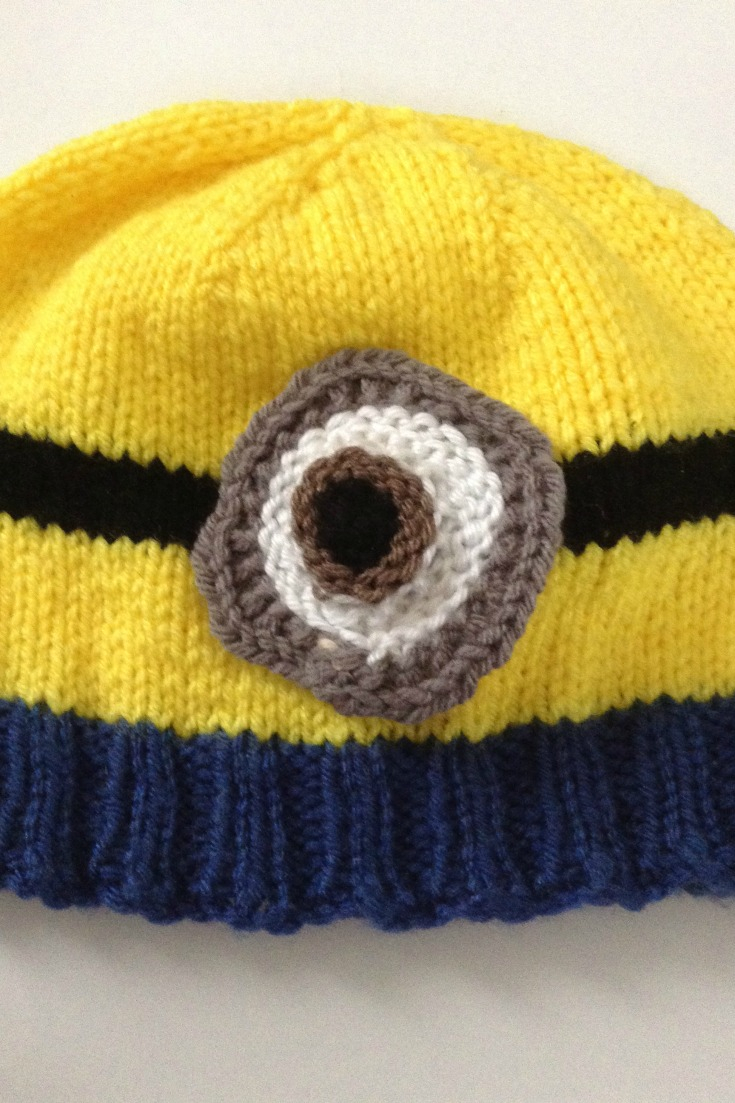 Knitting Patterns For Minion Hats Wife Mummy Nurse Minion Hat