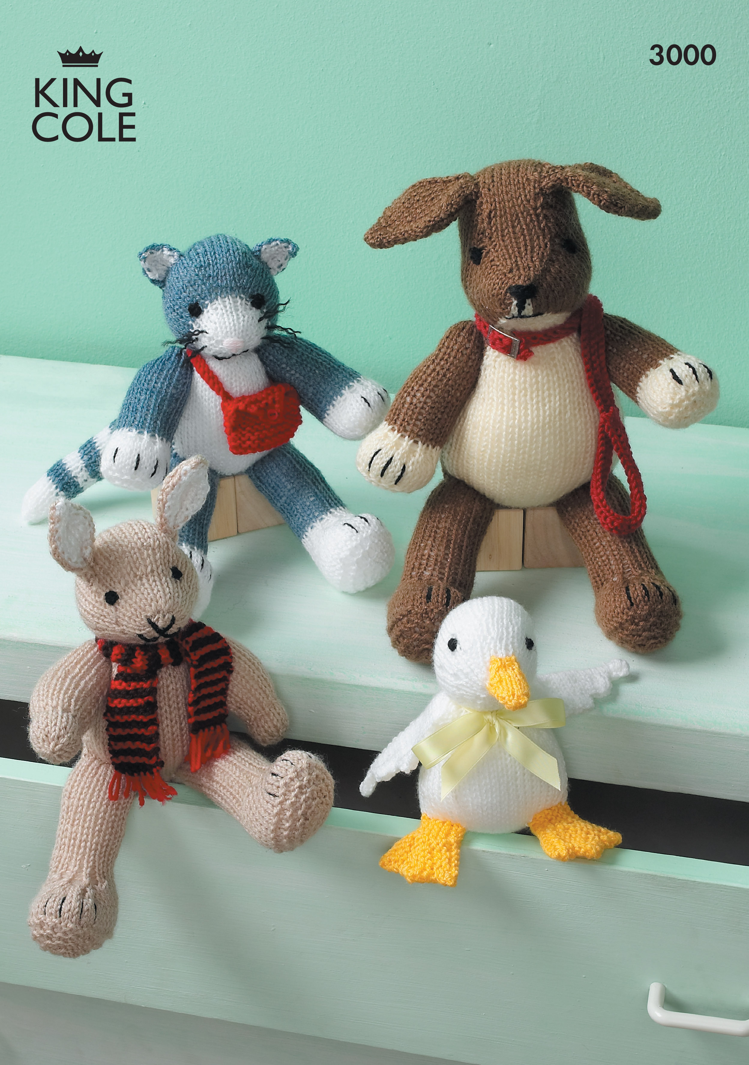 Knitting Patterns For Toys Uk Easy To Follow Toys Knitted In Various King Cole Dk Knitting