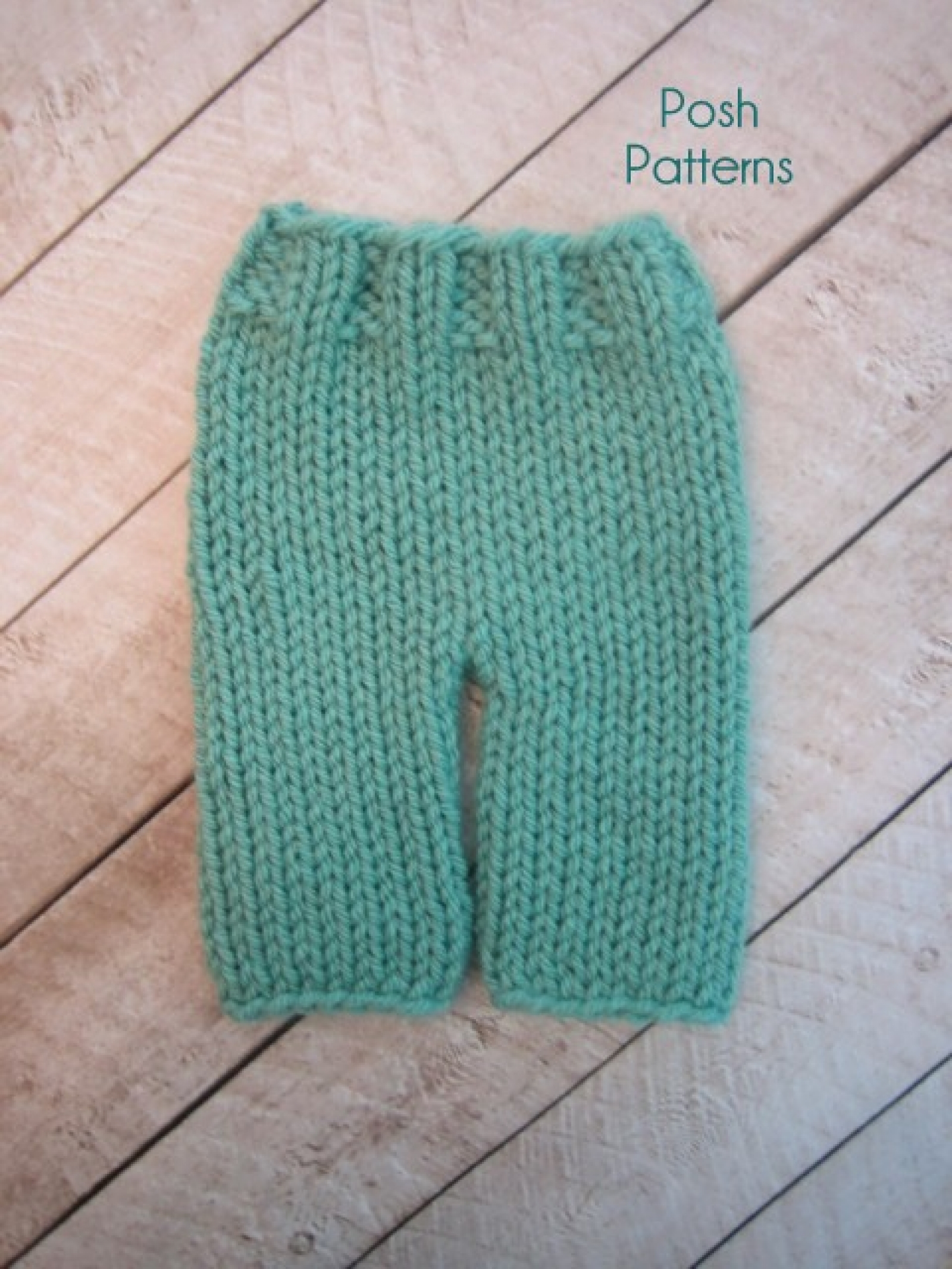 Knitting Patterns Newborn Knitting Pattern Ba Pants Easy Knit Pants 3 Sizes