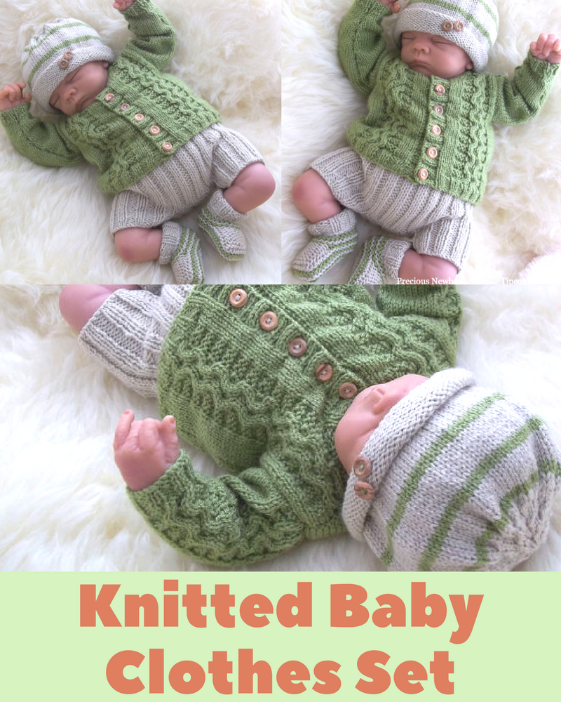 Knitting Patterns Newborn Newborn Ba Cardigan Knitting Pattern Also Incl Hat Trousers