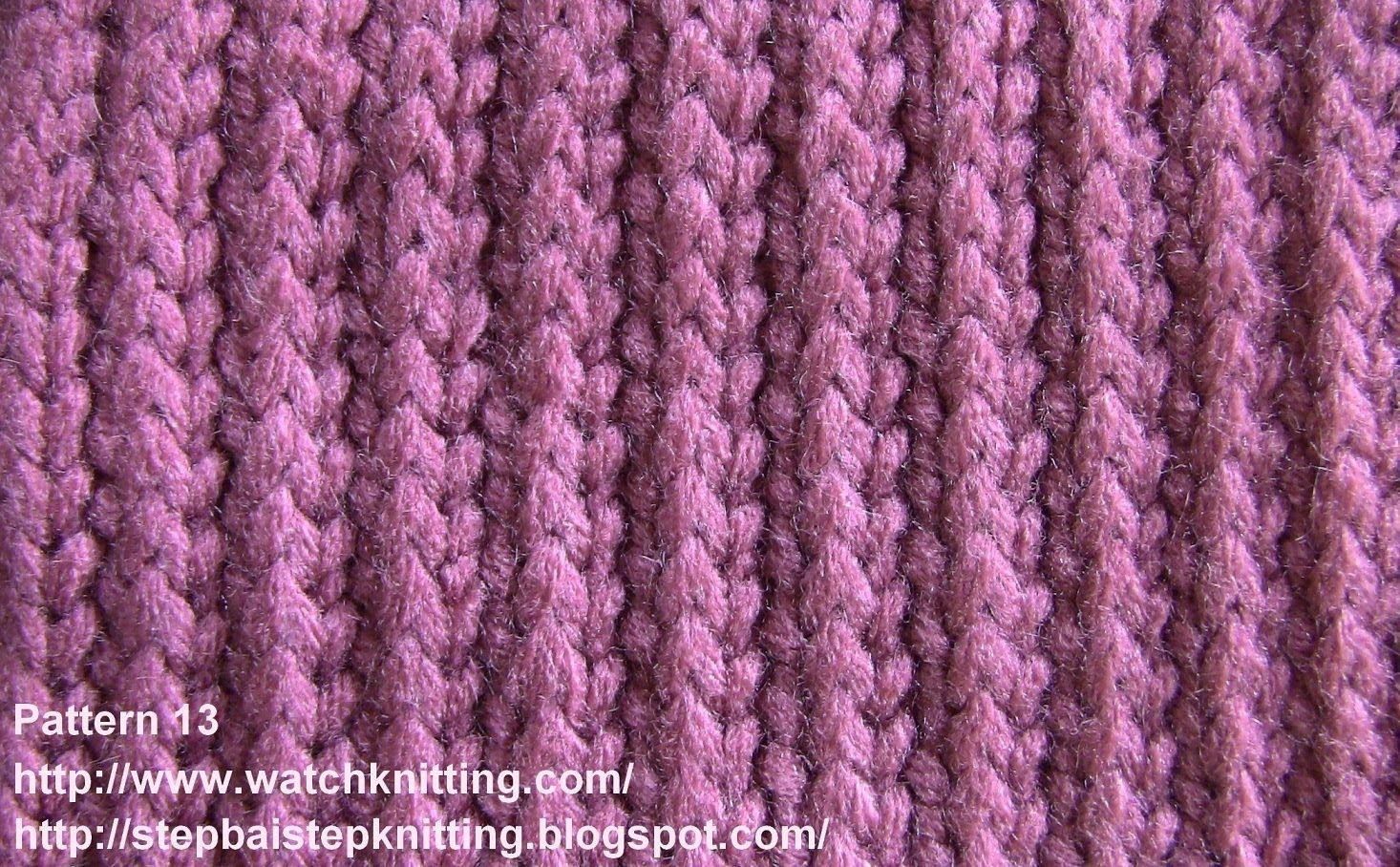 Knitting Patterns Tutorial Simple Knitting Patterns Striped Stitch Simple Patterns