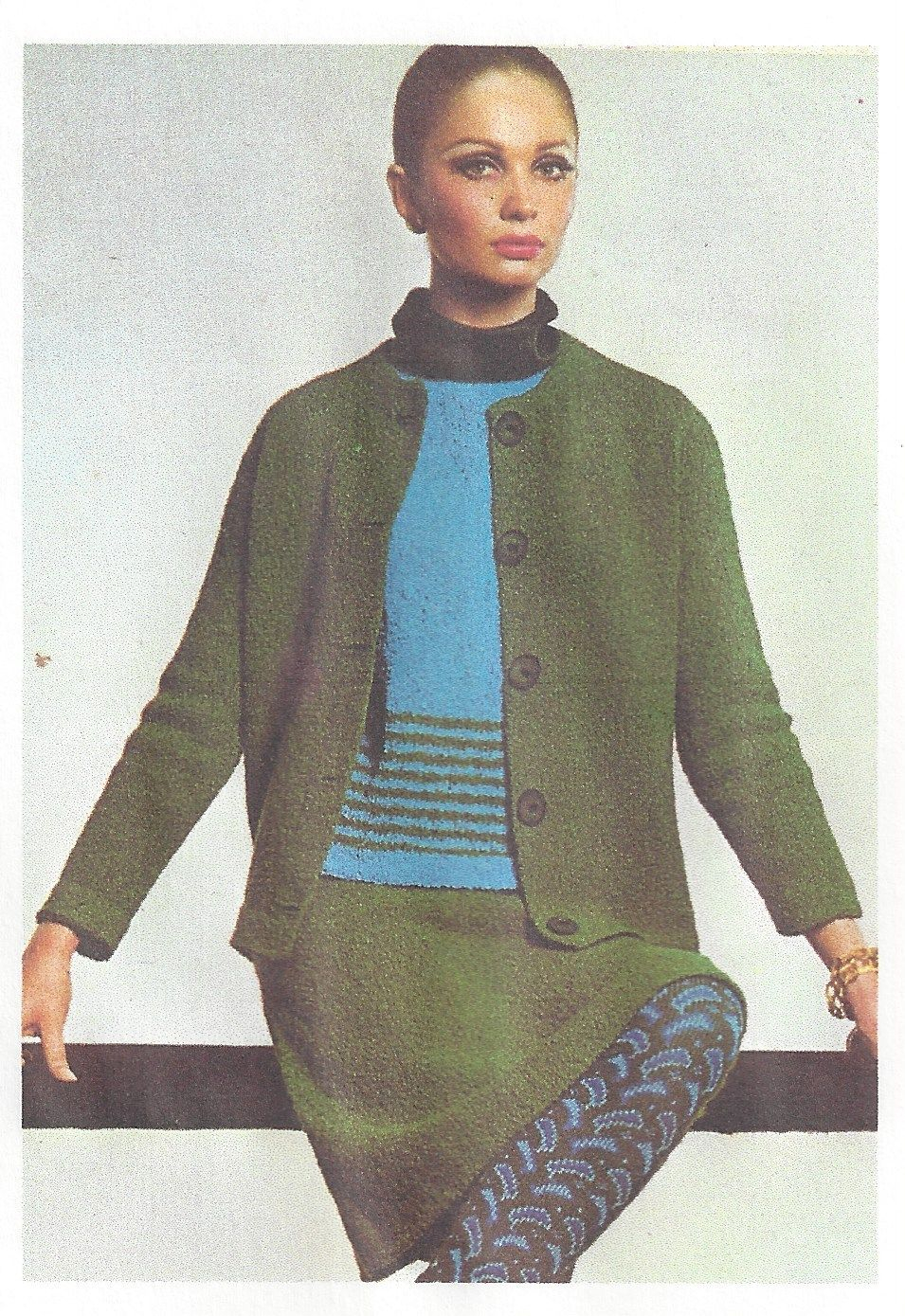 Knitting Patterns Vogue 1965 Vintage Knitting Pattern V20 Vogue