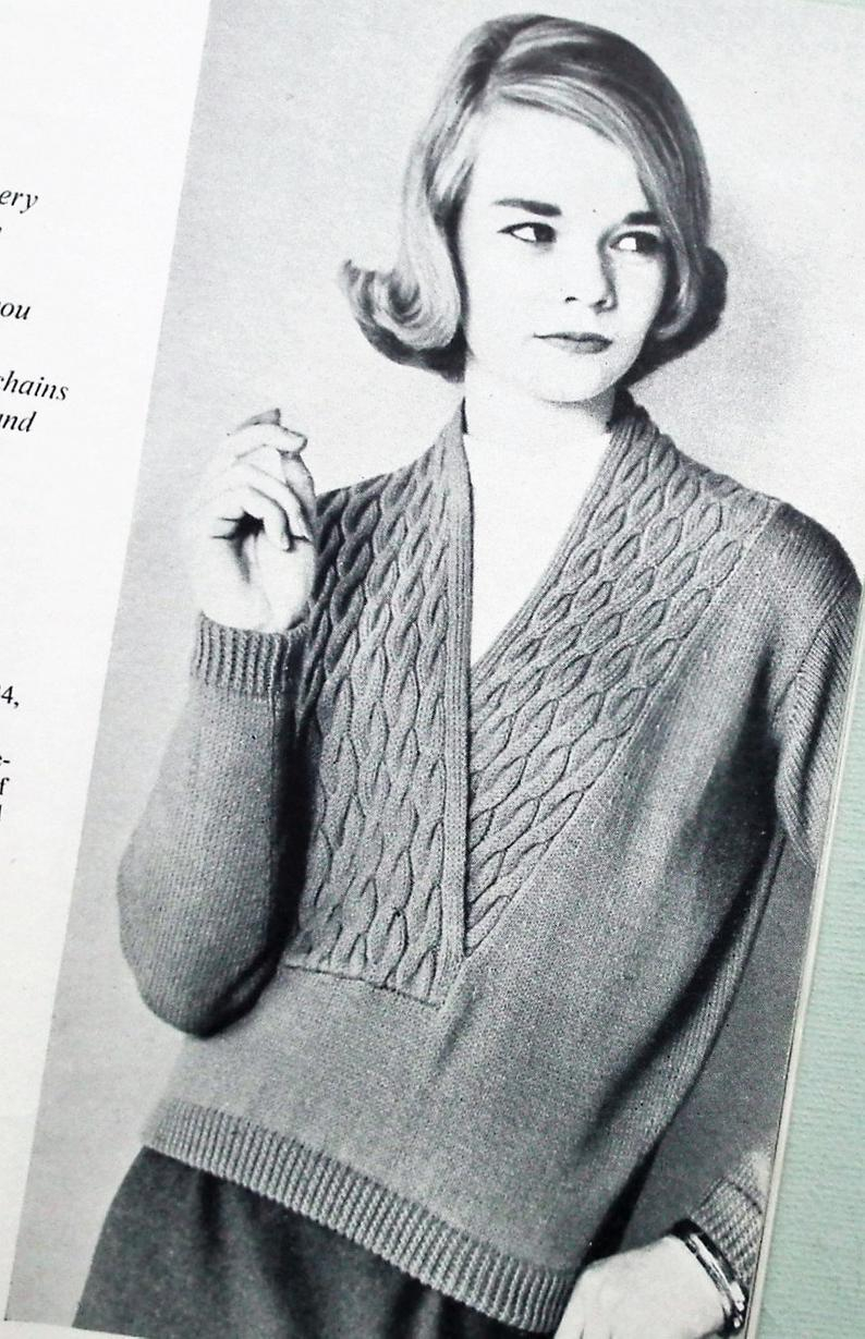 Knitting Patterns Vogue Vogue Knitting Book No 55 1959 Vintage 1950s Knitting Patterns Womens Winter Jackets Jumpers Sweaters Dress Suit 50s Original Patterns