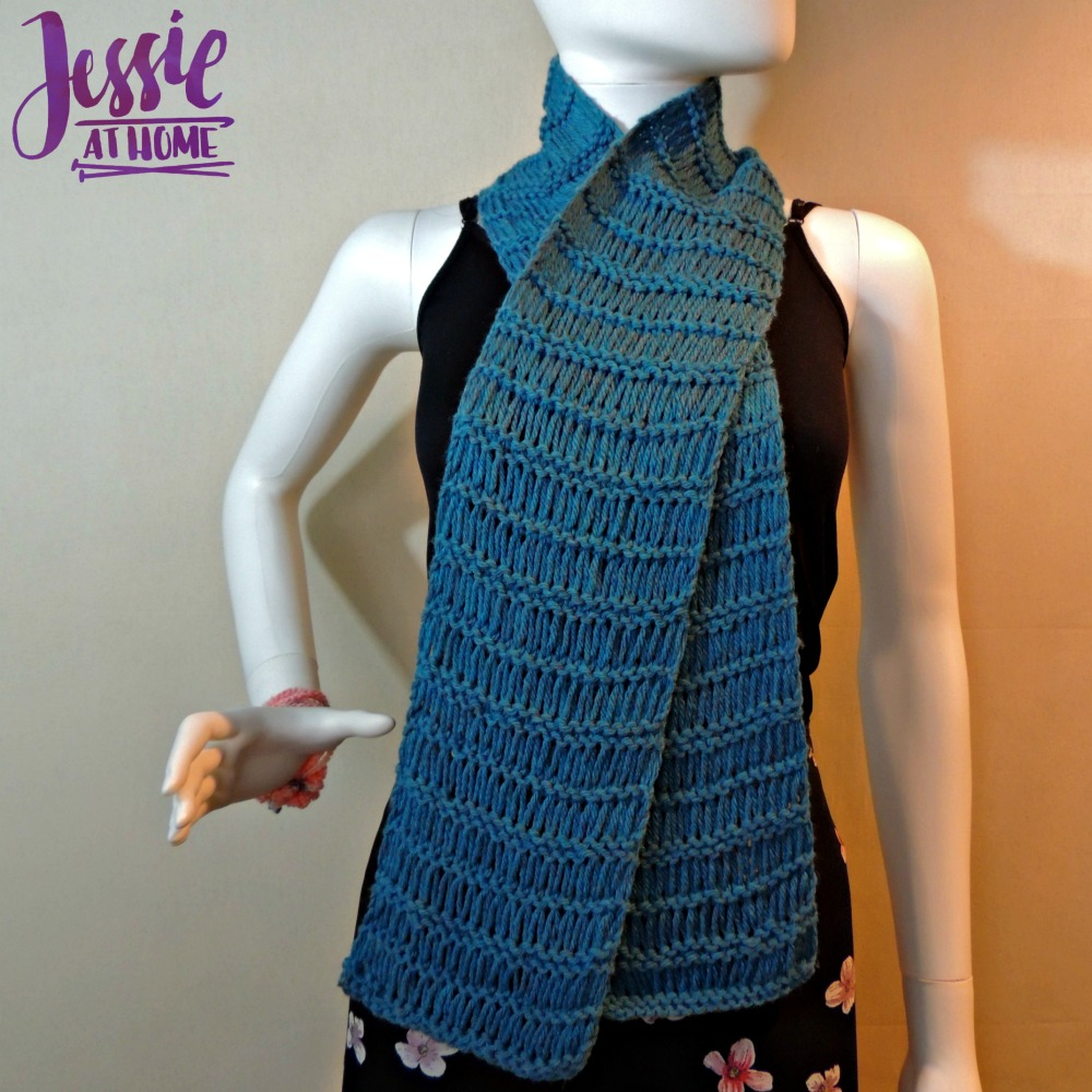 Knitting Scarf Pattern For Beginners Free Basic Drop Stitch Scarf Jessie At Home