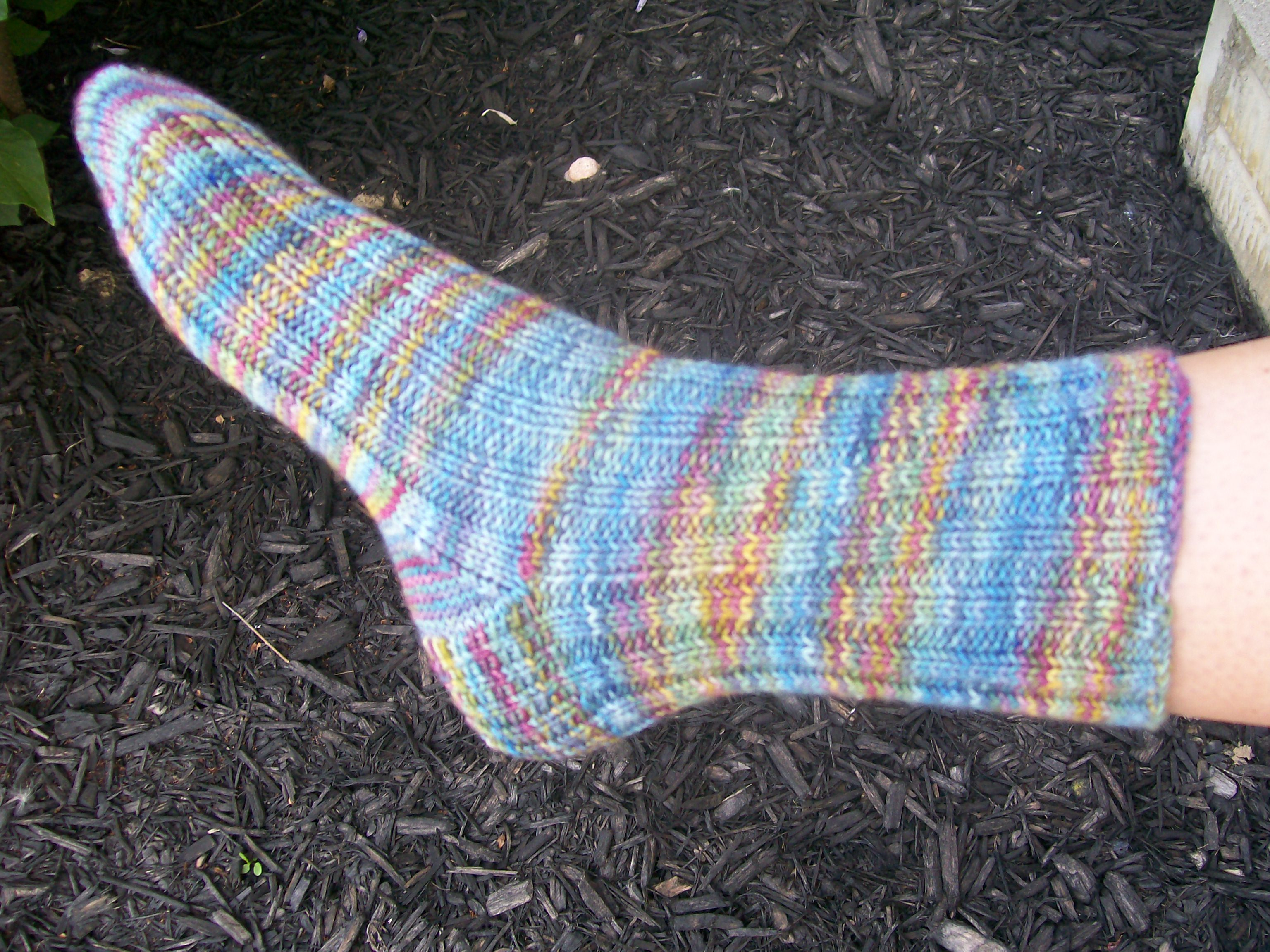 Knitting Sock Patterns For Beginners Free Sock Pattern Andrea Wong Knits