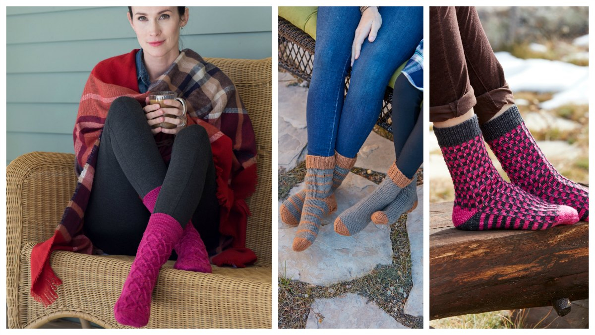 Knitting Socks On Circular Needles Pattern Make Your First Knitted Socks Interweave