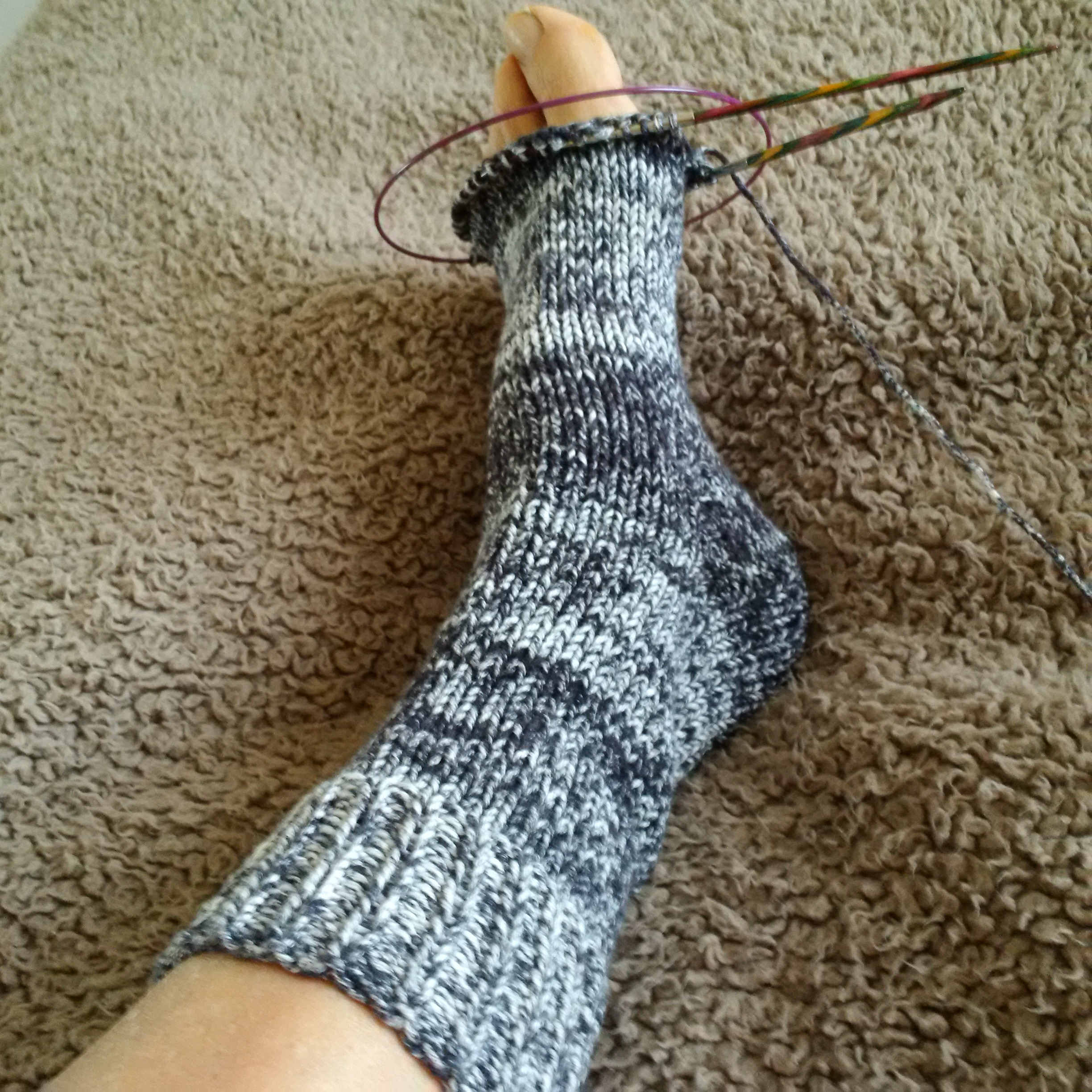 Knitting Socks On Circular Needles Pattern Still Knitting
