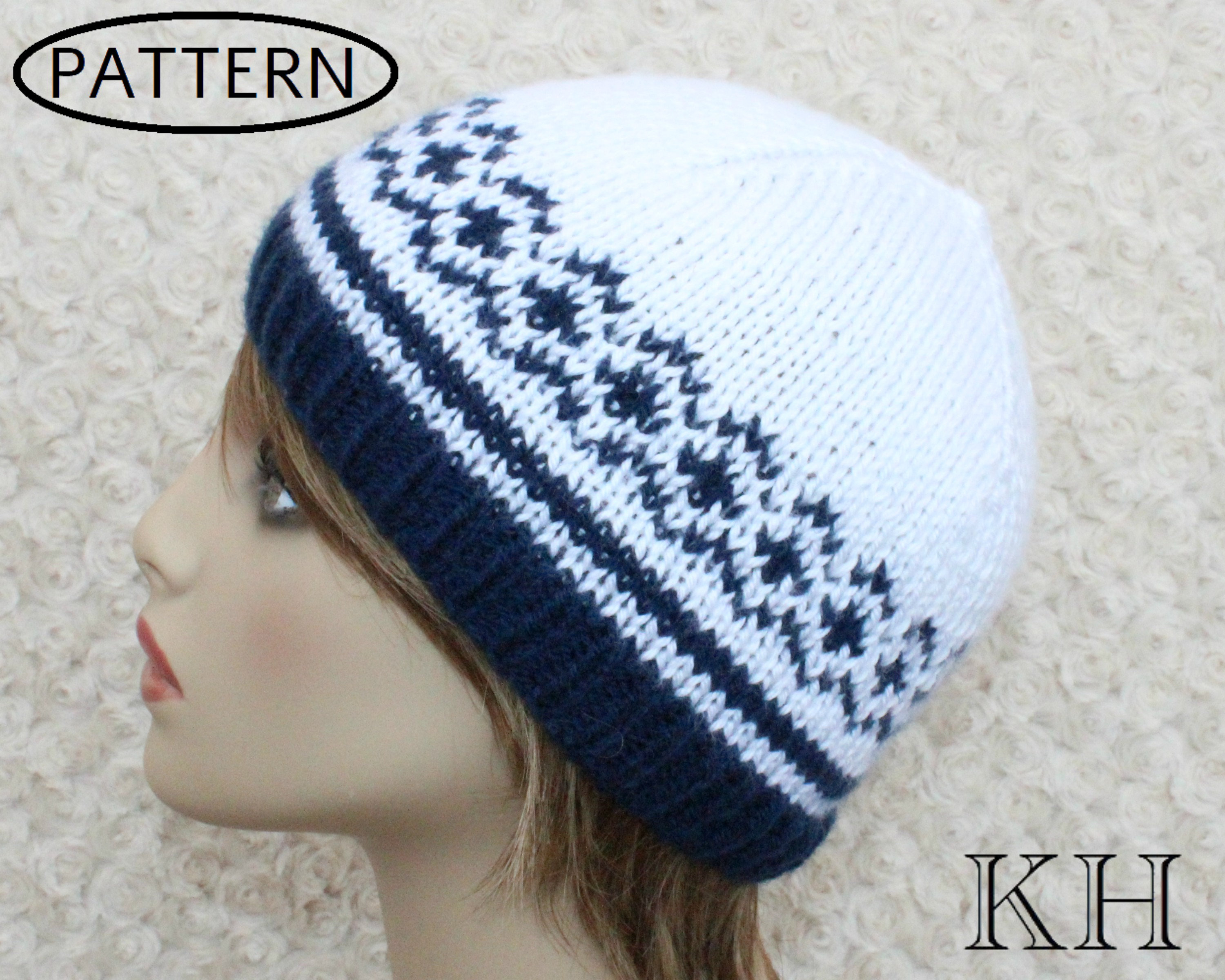 Ladies Knitted Hat Patterns Knitting Pattern For Ladies Hat Ladies Hat Pattern Knit Hat Pattern Knitted Hat Pattern Kp436
