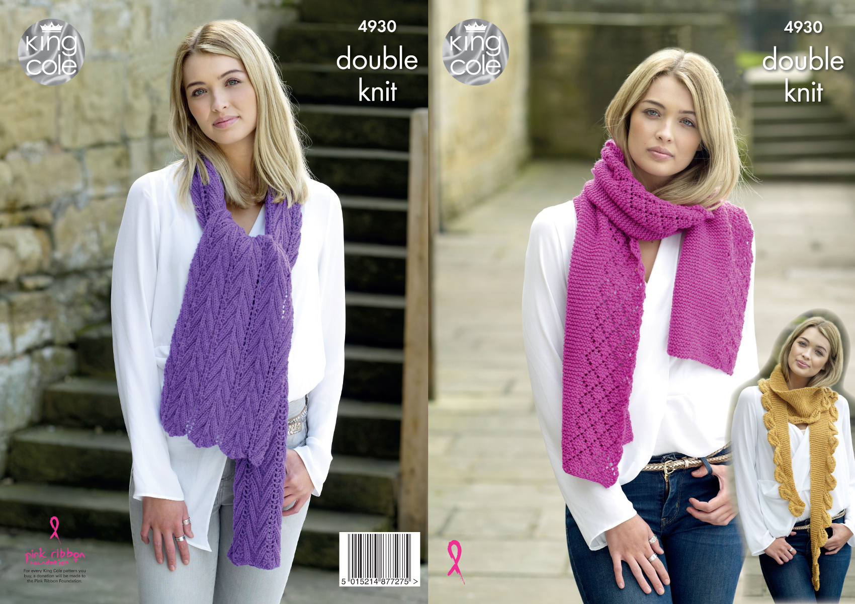 Ladies Scarf Knitting Pattern Details About Womens Scarf Knitting Pattern Ladies Winter Scarves King Cole Double Knit 4930