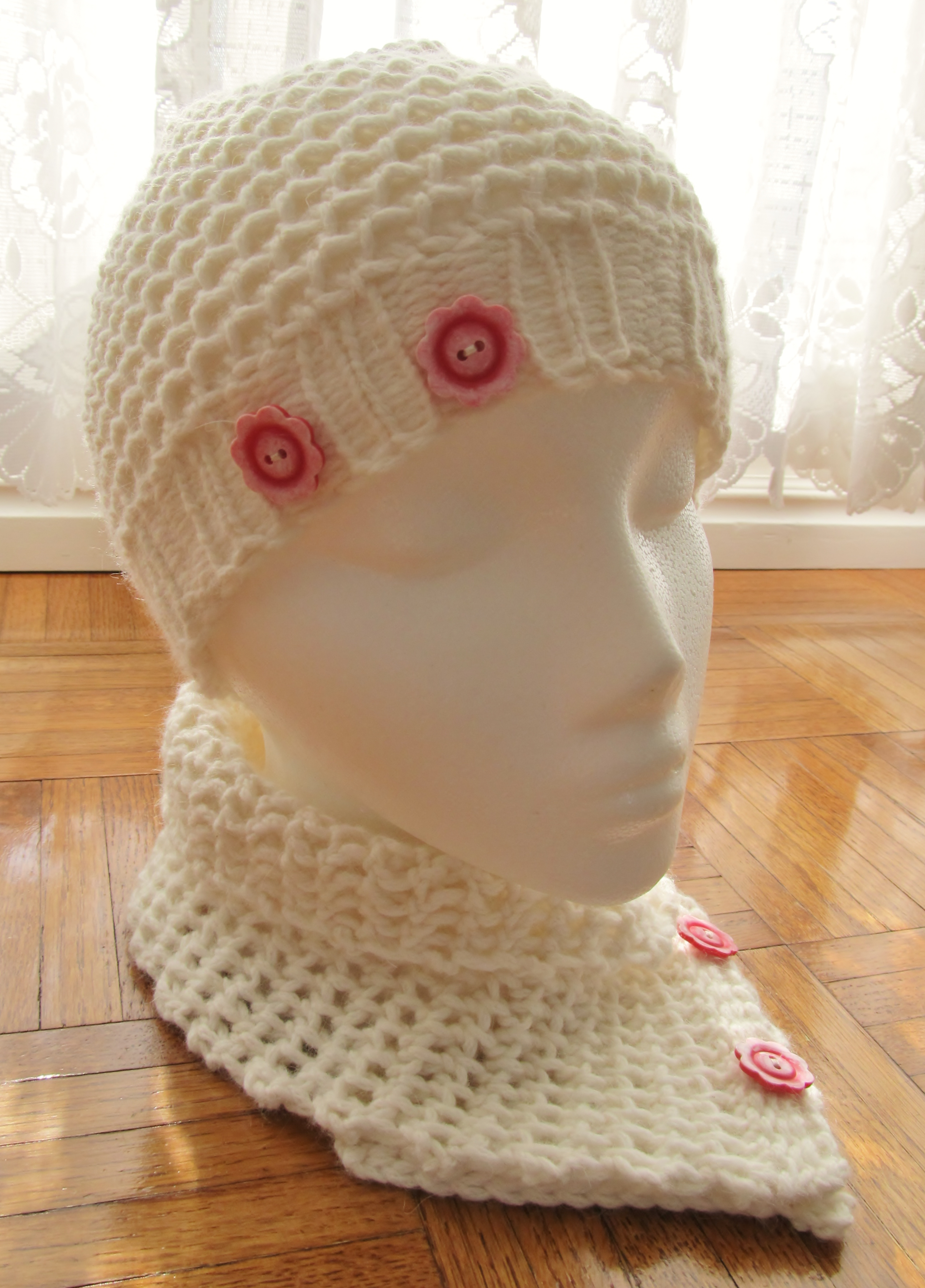 Loom Knit Hat Patterns Free Mock Crochet Stitch Hat Guppygirl