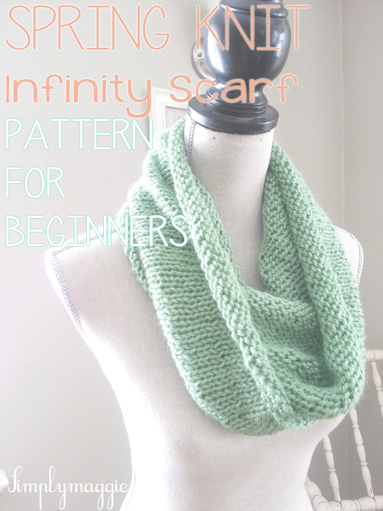 Loop Scarf Knitting Pattern Scarf Ljc Crochet Designs Patterns