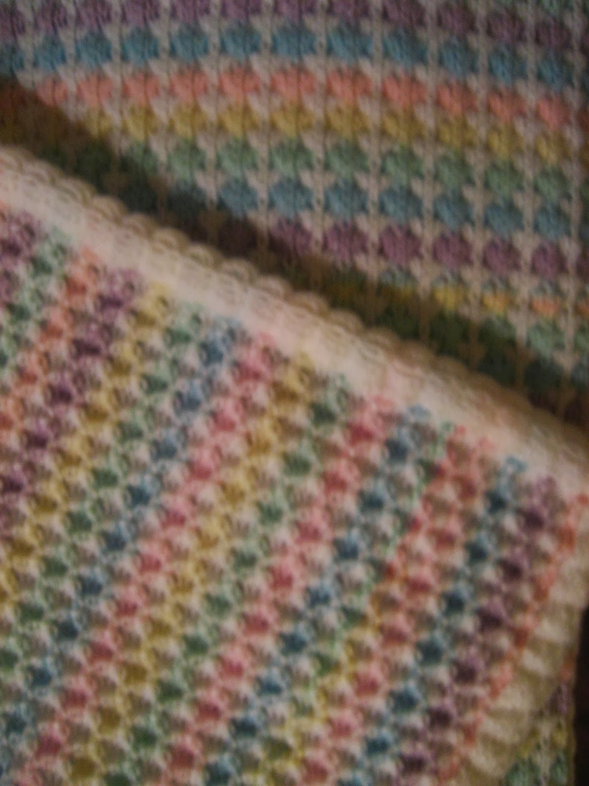 Machine Knit Baby Blanket Pattern Diana Natters On About Machine Knitting Another Ba Blanket