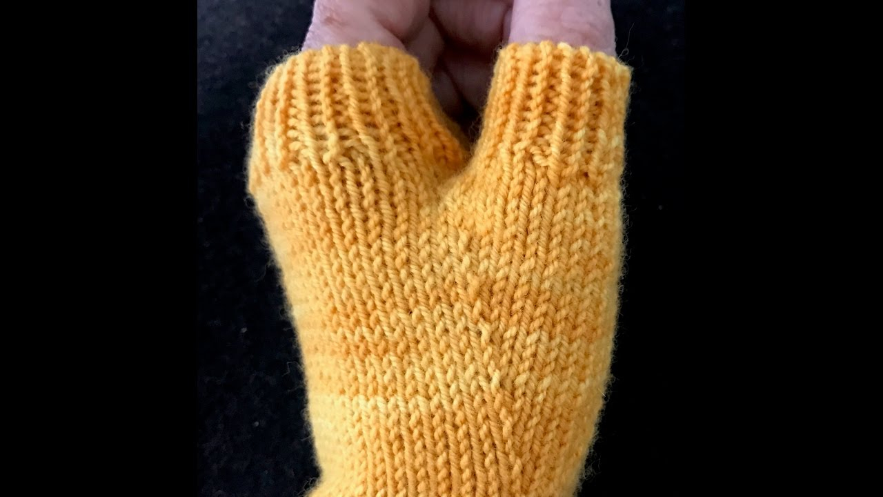 Mens Fingerless Gloves Knitting Pattern Knit Perfect Thumb Gussets For Fingerless Mitts Mittens Gloves