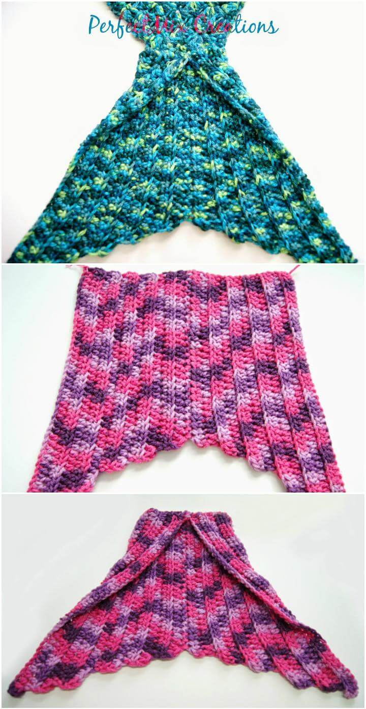 Mermaid Cocoon Knitting Pattern 22 Free Crochet Mermaid Tail Blanket Patterns Diy Crafts