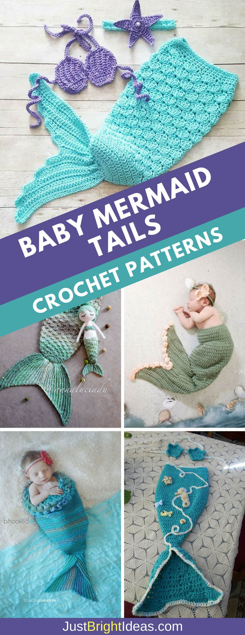 Mermaid Cocoon Knitting Pattern 9 Super Sweet Crochet Ba Mermaid Tail Patterns Everyone Will Adore