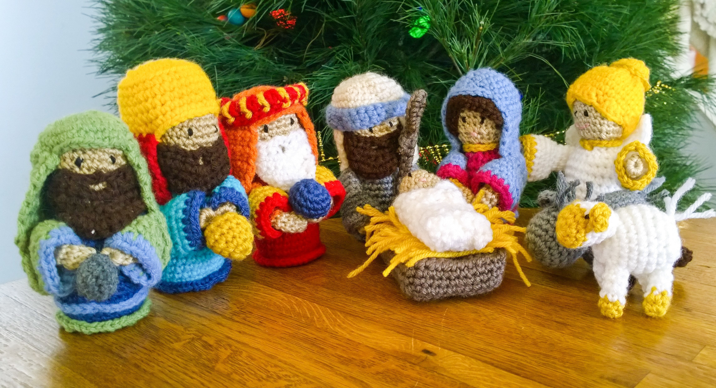 Nativity Knitting Pattern Free Amigurumi Nativity How To Make A Nativity Scene Yarncraft On Cut
