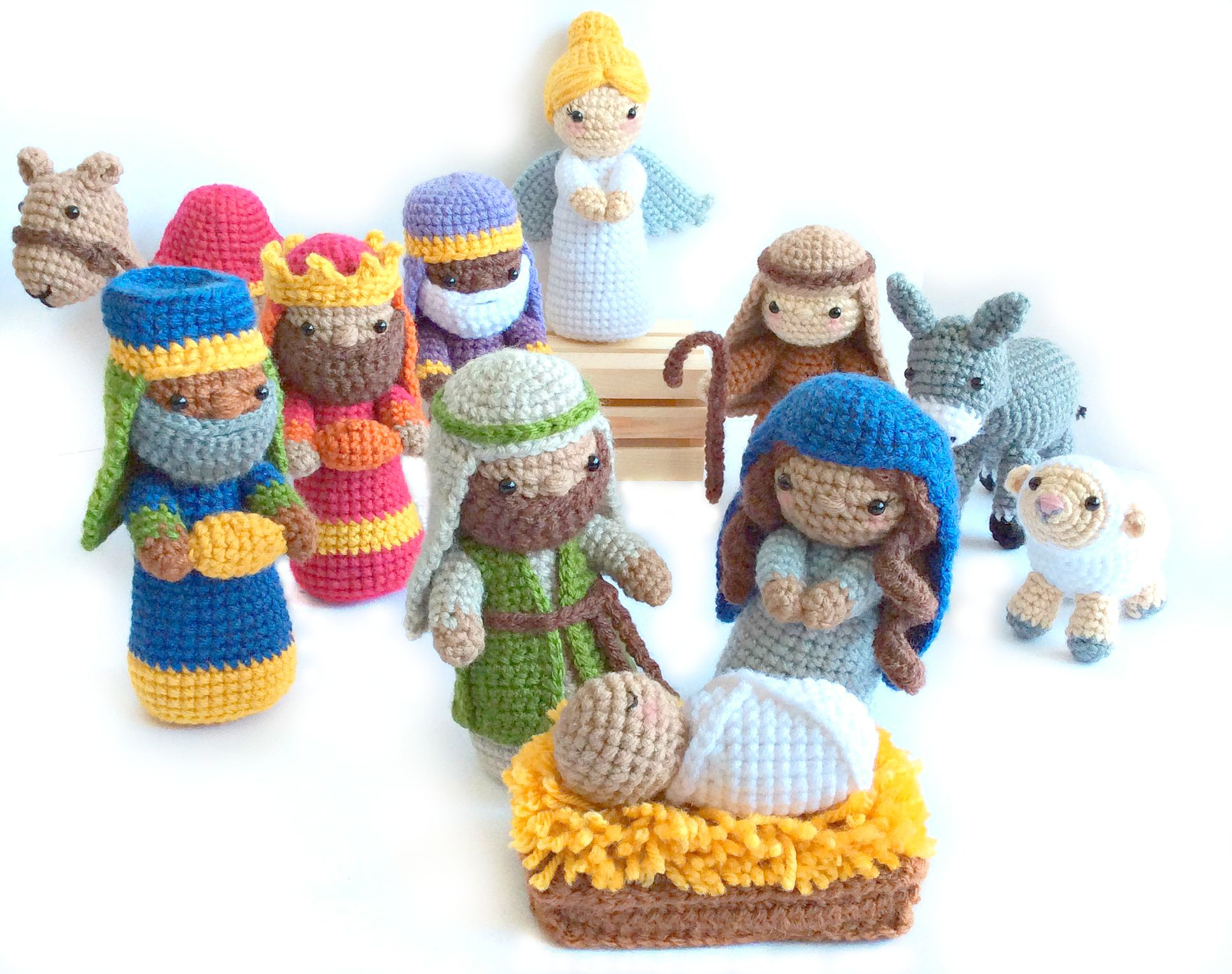 Nativity Knitting Pattern Free Amigurumi Nativity Set Crochet Pattern