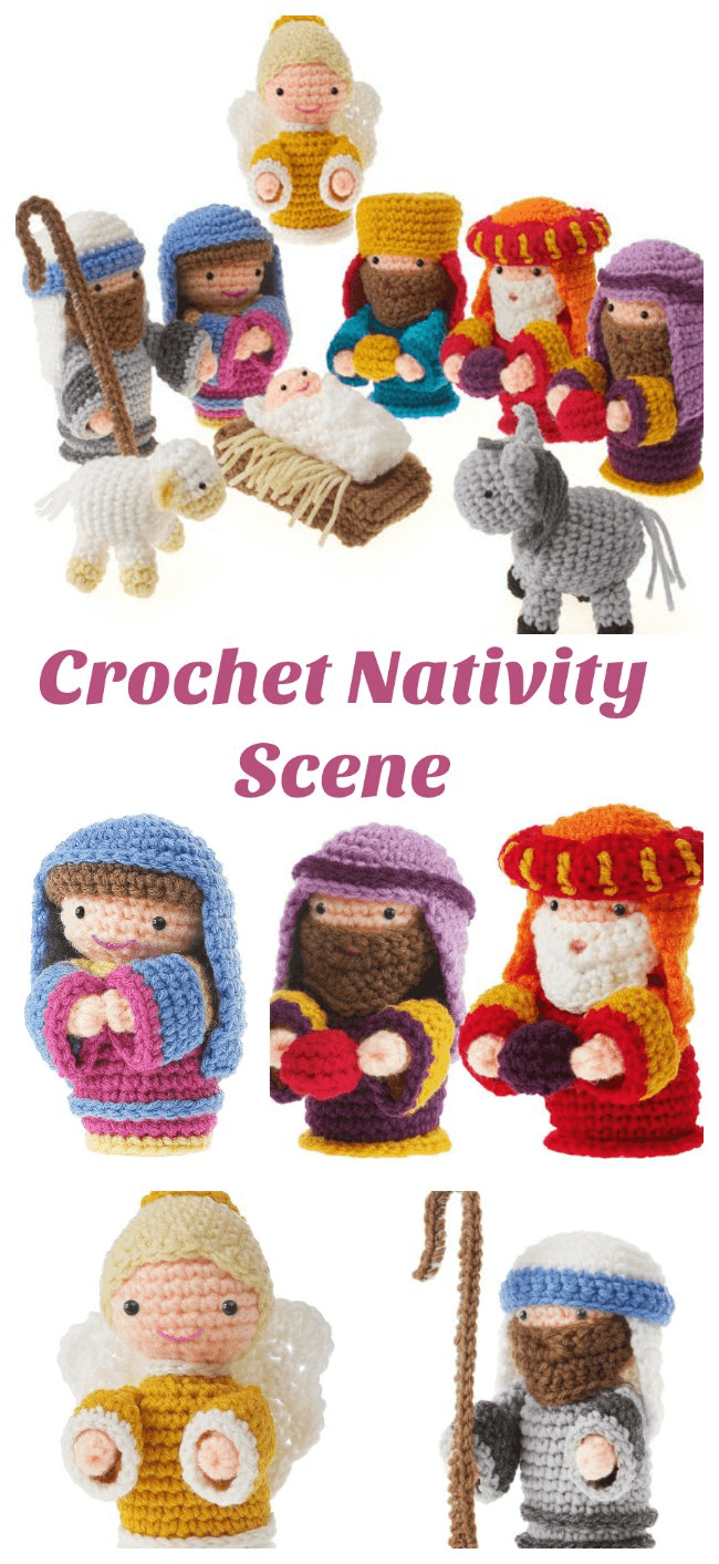 Nativity Knitting Pattern Free Christmas Crochet Nativity Set Amigurumi Patterns Crochet News