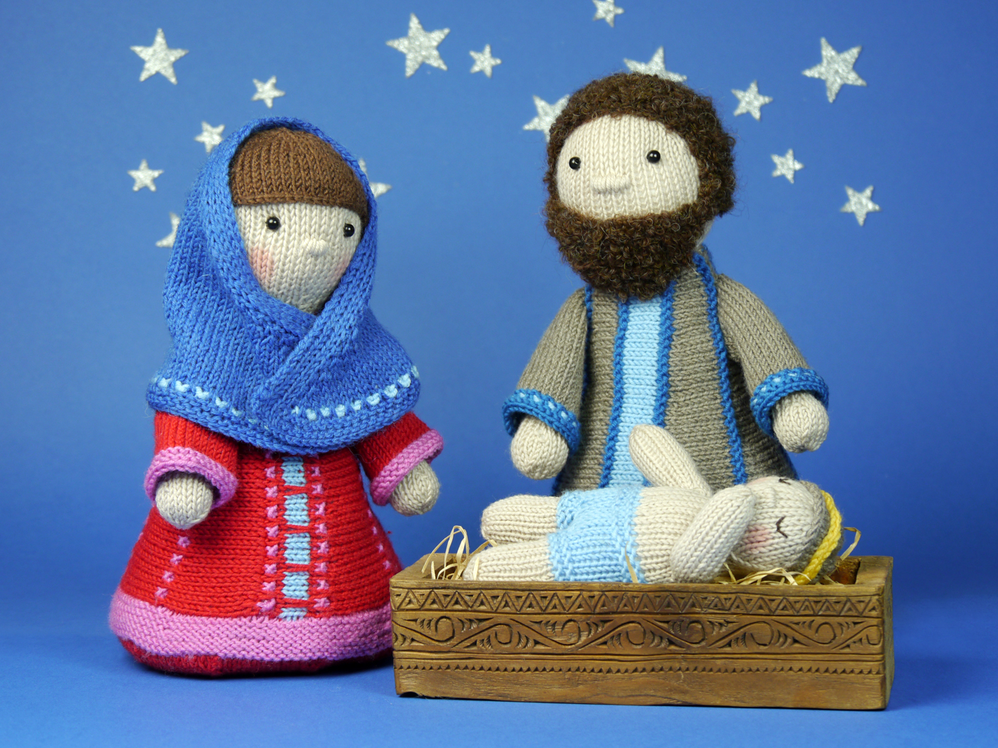 Nativity Knitting Pattern Free Holy Family Nativity Set Knitting Pattern