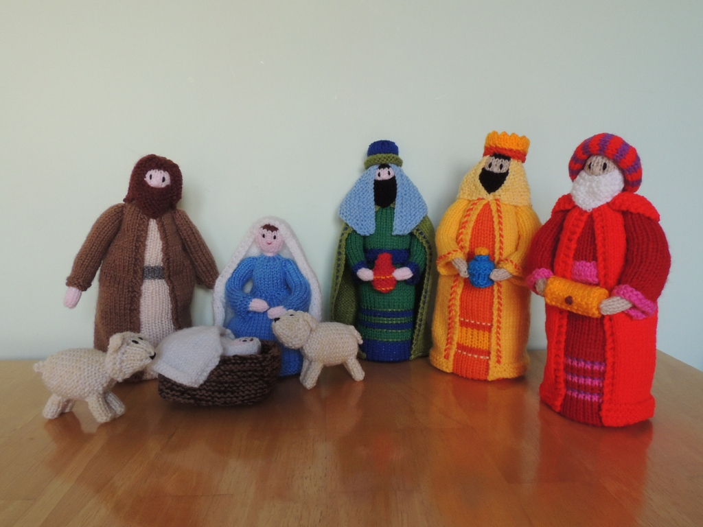 Nativity Knitting Pattern Free Nativity Characters