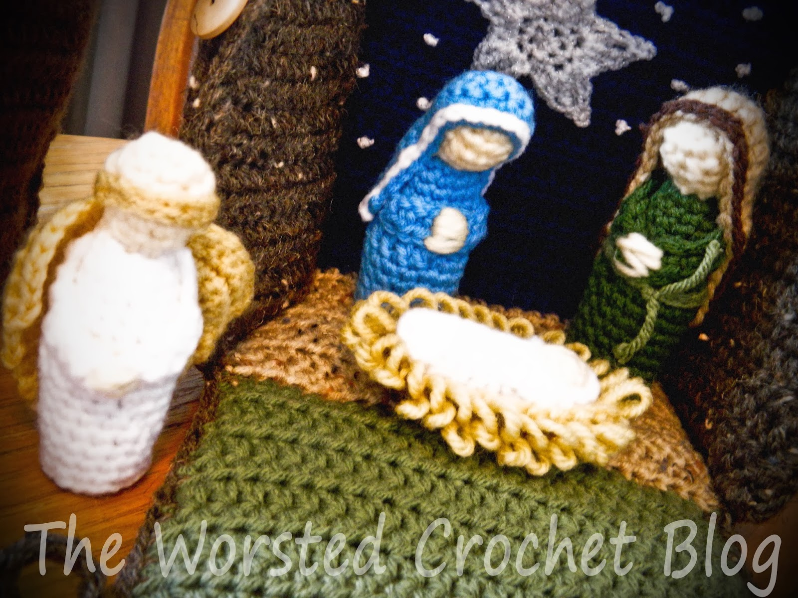 Nativity Knitting Pattern Free The Worsted Crochet Blog Crochet Nativity Set Part One
