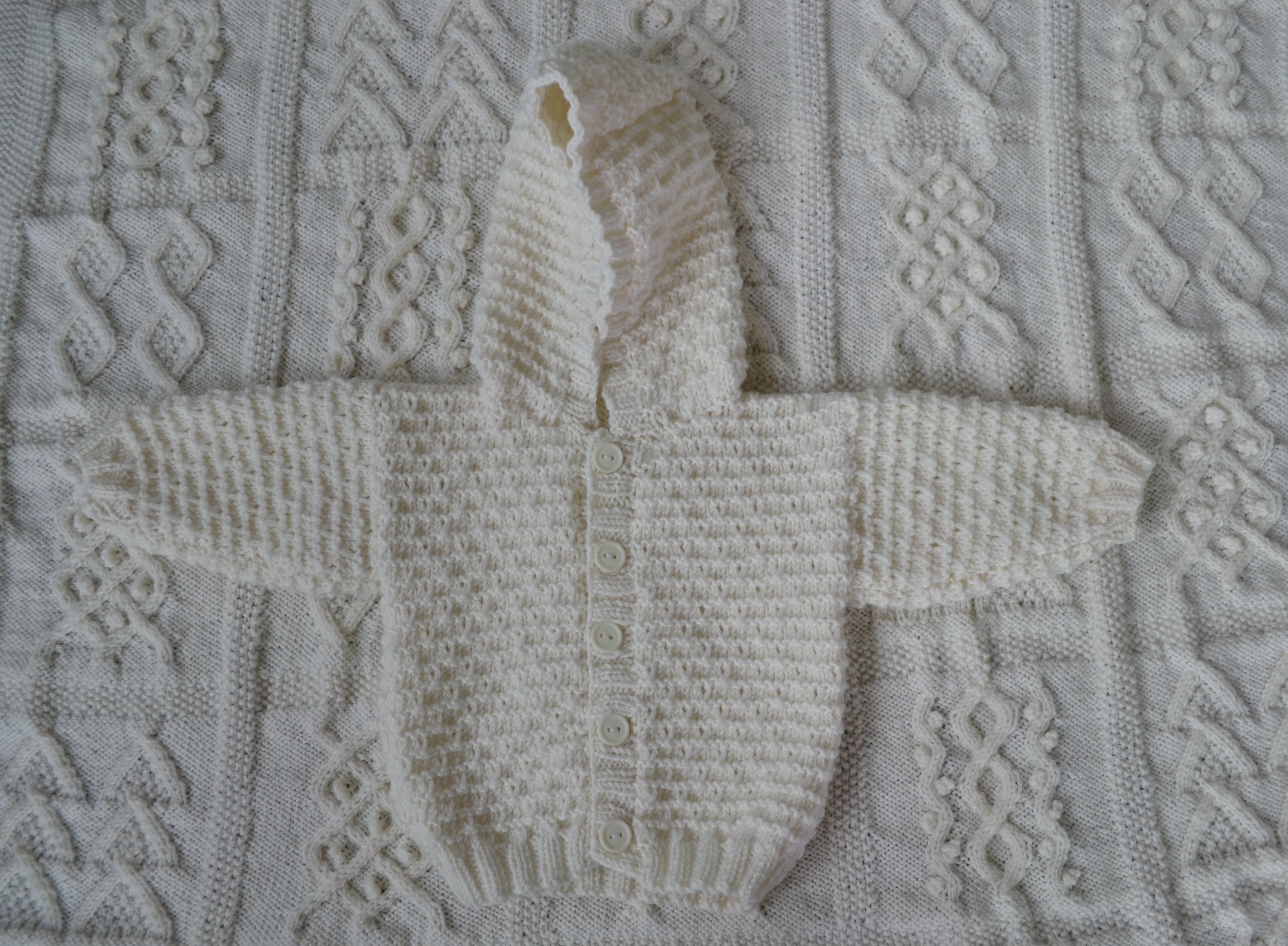 New Born Knitting Patterns Double Knit Hoody For A Newborn Ba Is It A Bit Too Bulky