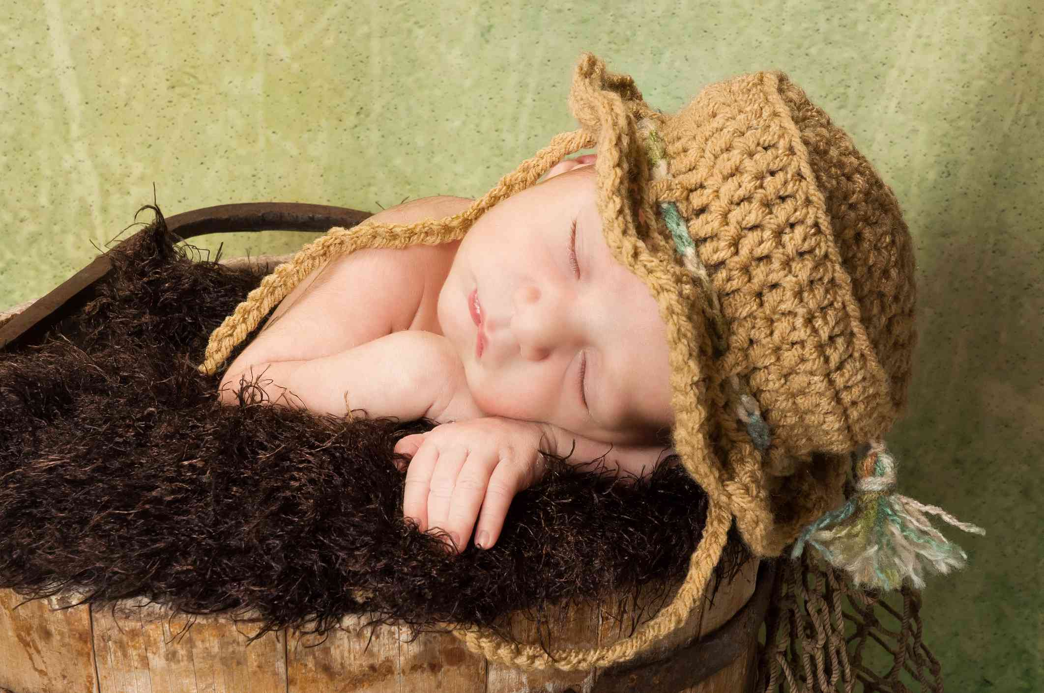 Newborn Knit Hat Pattern Free 15 Adorable Ba Hat Crochet Patterns