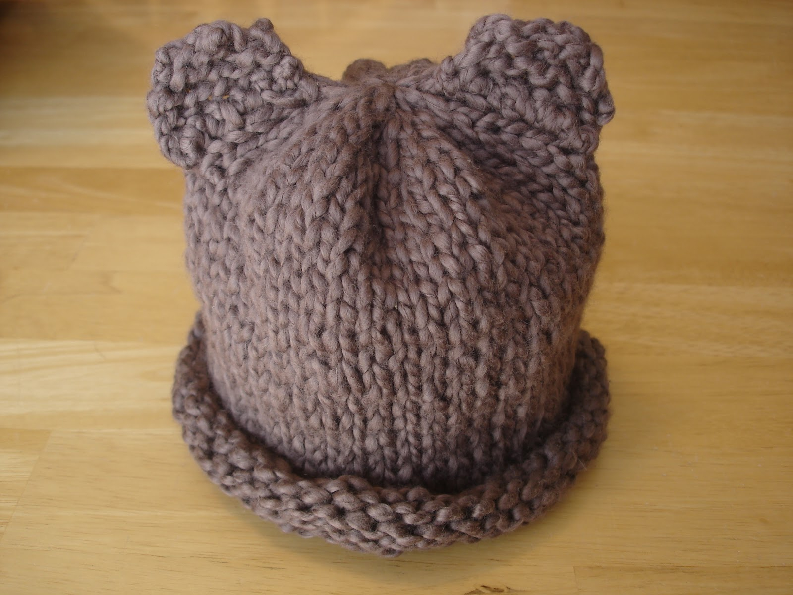 Newborn Knit Hat Pattern Free Ba Hat Knitting Pattern Free Knitting Patternba Bear Crochet