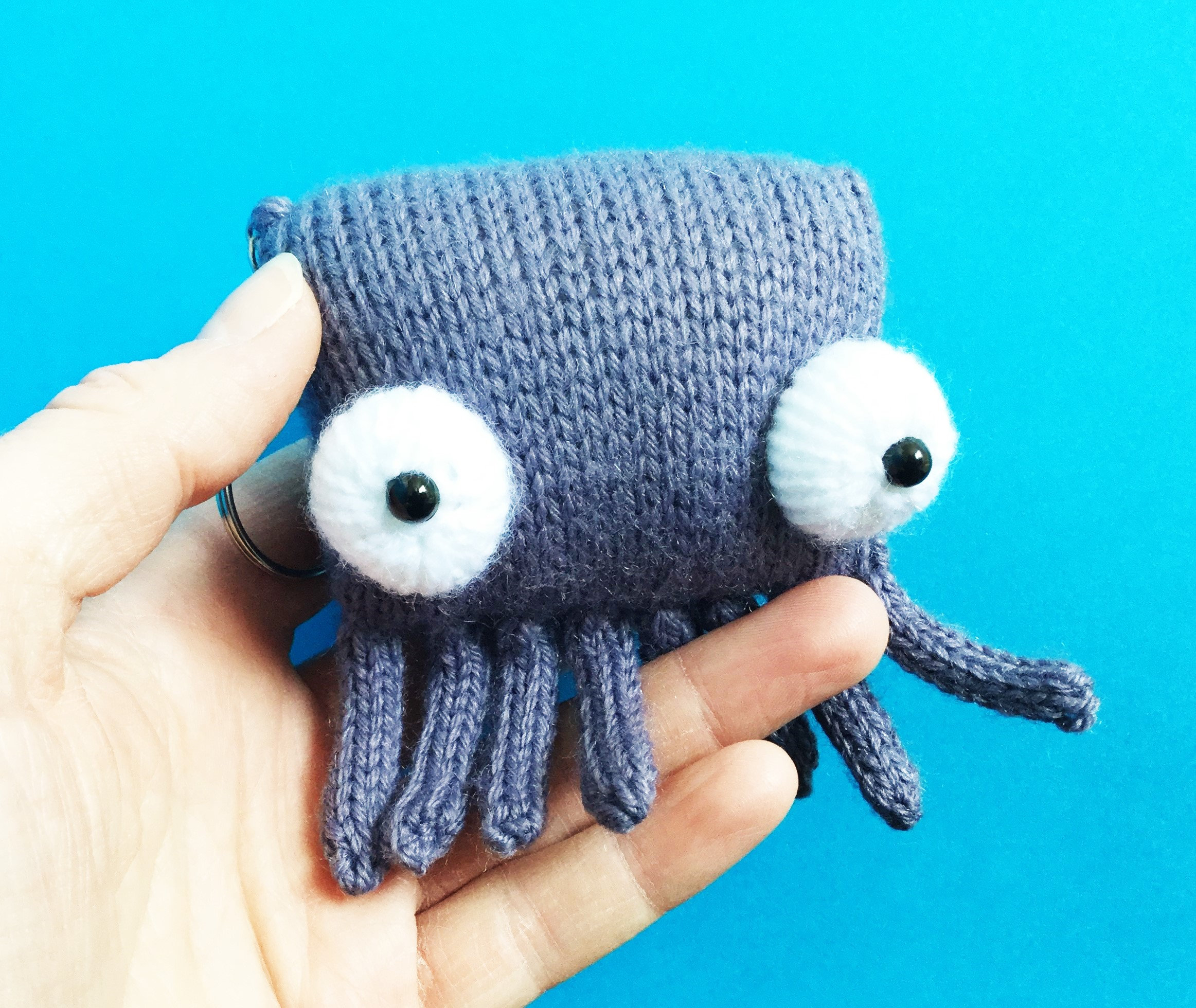 Octopus Knitting Pattern Knit Your Own Eyeball Octopus Pdf Knitting Pattern