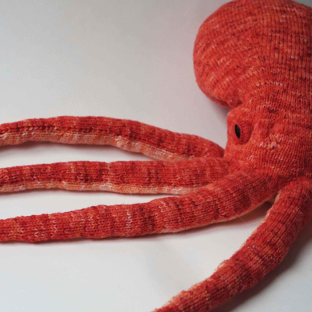 Octopus Knitting Pattern Opus The Octopus Infinite Twist
