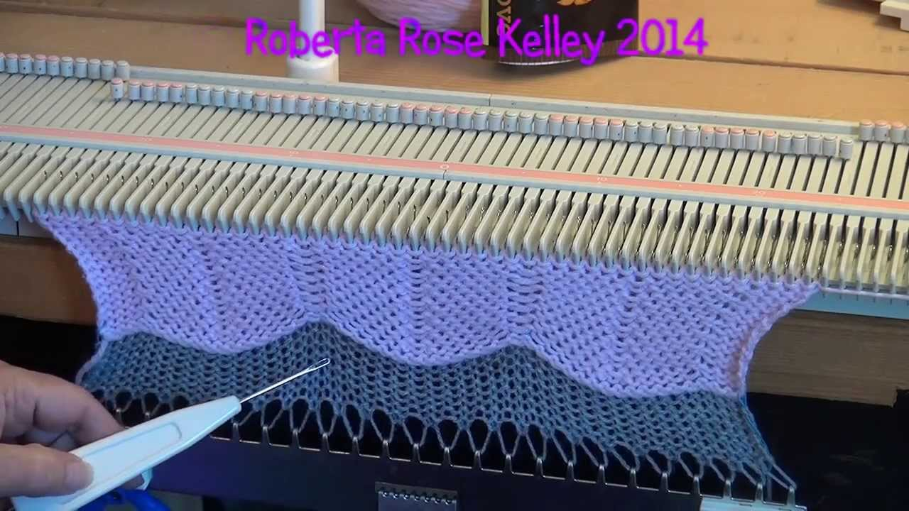 Passap Knitting Machine Patterns Machine Knit Chevron