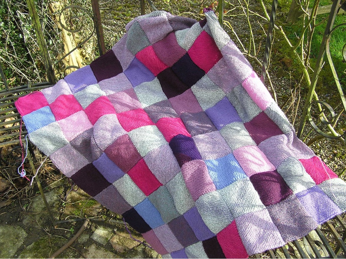 Patchwork Knitting Patterns For Blankets Stash Busting Patchwork Blanket Easy Peasy Free3 Its Free