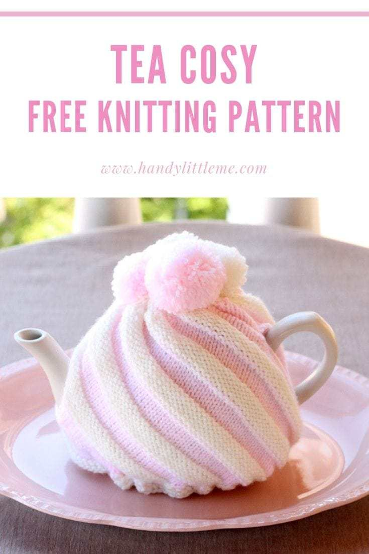 Patterns For Knitted Tea Cosies Tea Cozy Ice Cream Swirl Free Knitting Patterns Handy Little Me