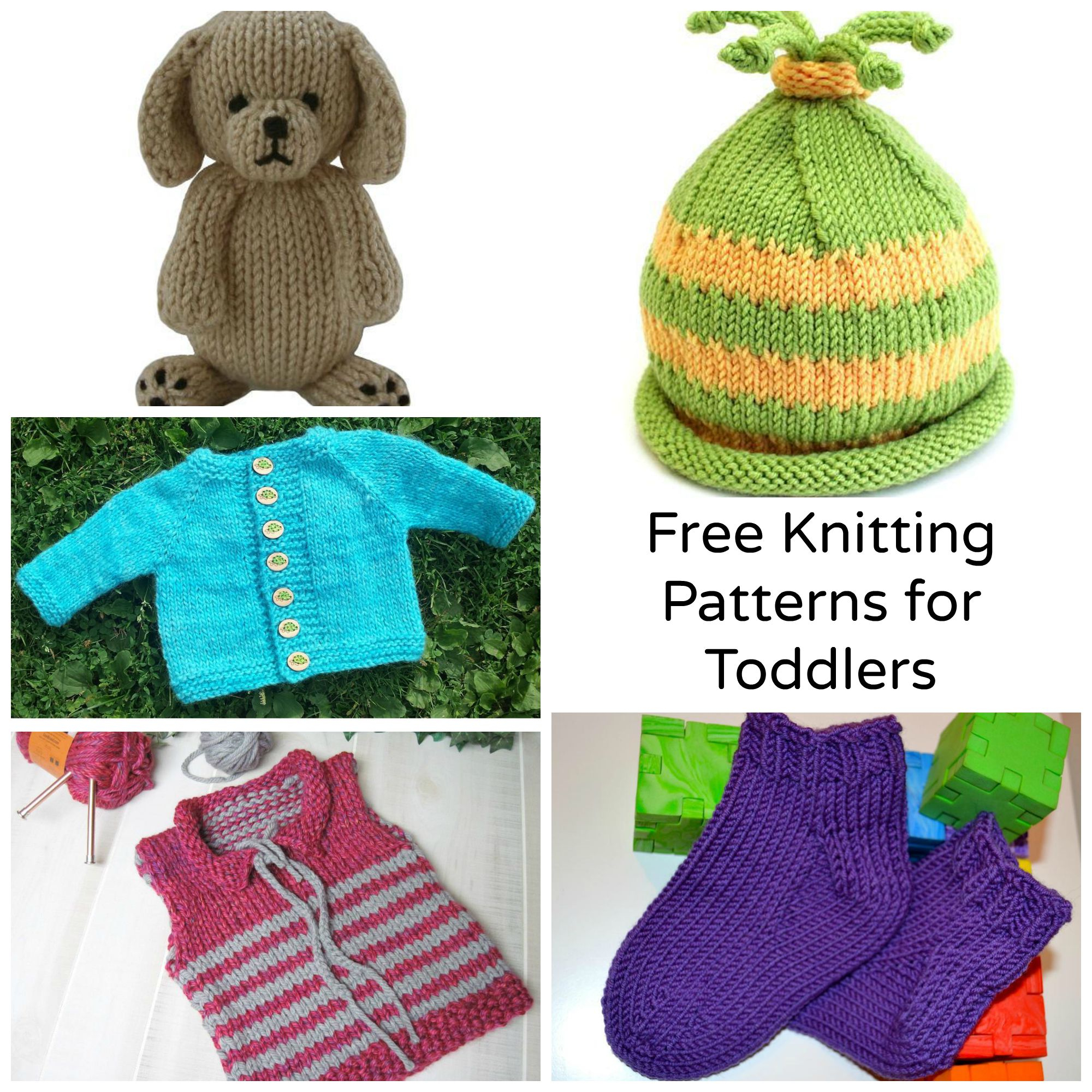 Patterns Knitting Free 7 Sweet Free Knitting Patterns For Toddlers Craftsy
