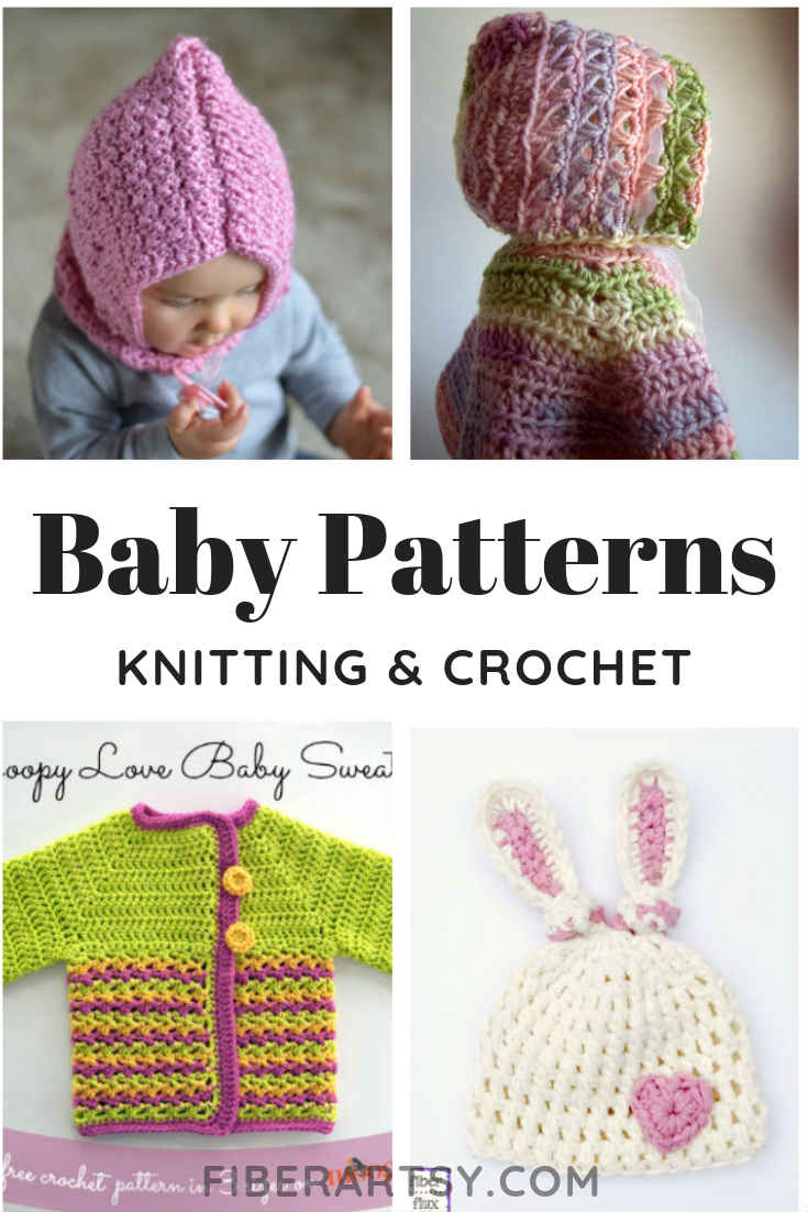 Patterns Knitting Free Free Crochet Patterns For Ba Knitting Too Fiberartsy