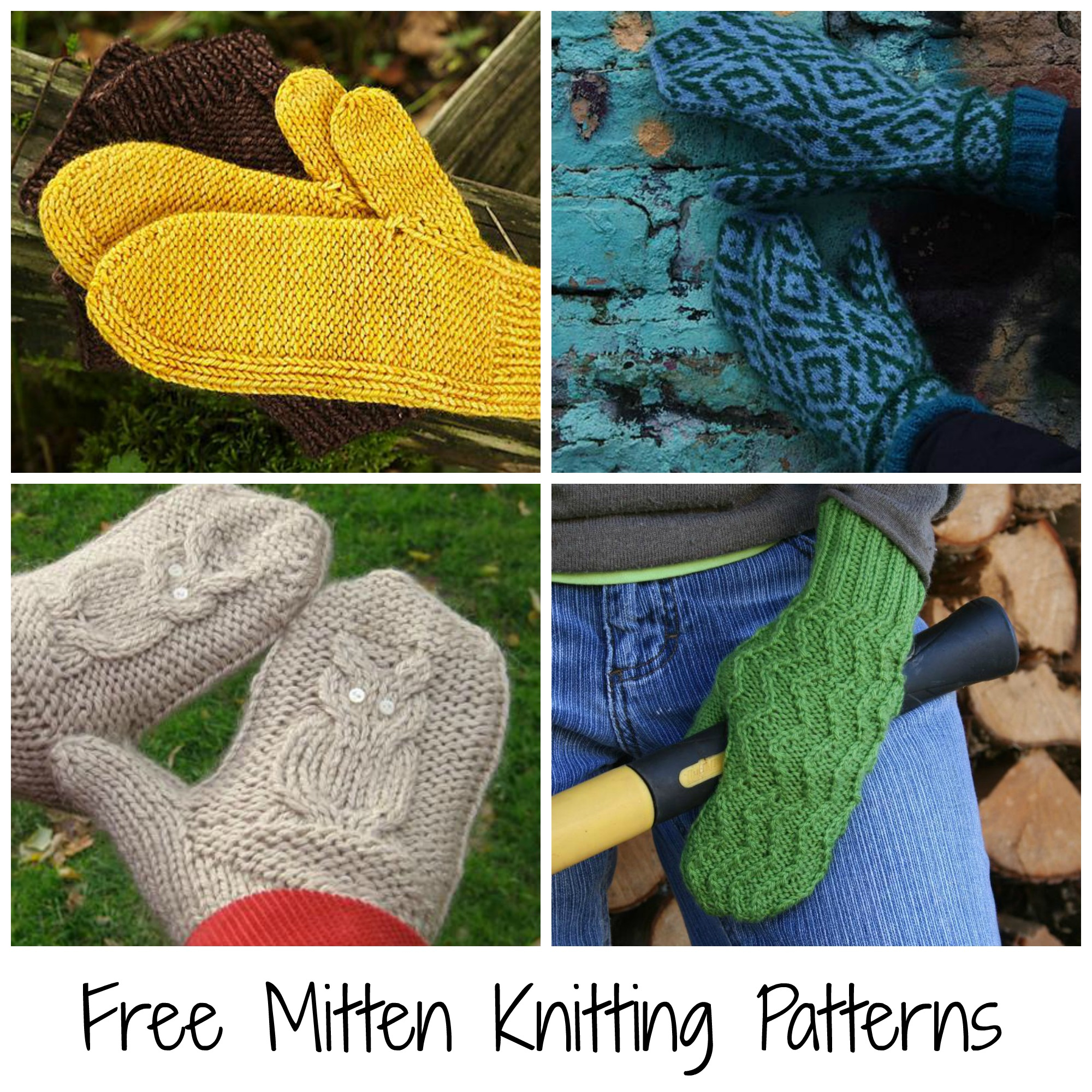 Patterns To Knit 10 Free Mitten Patterns To Knit