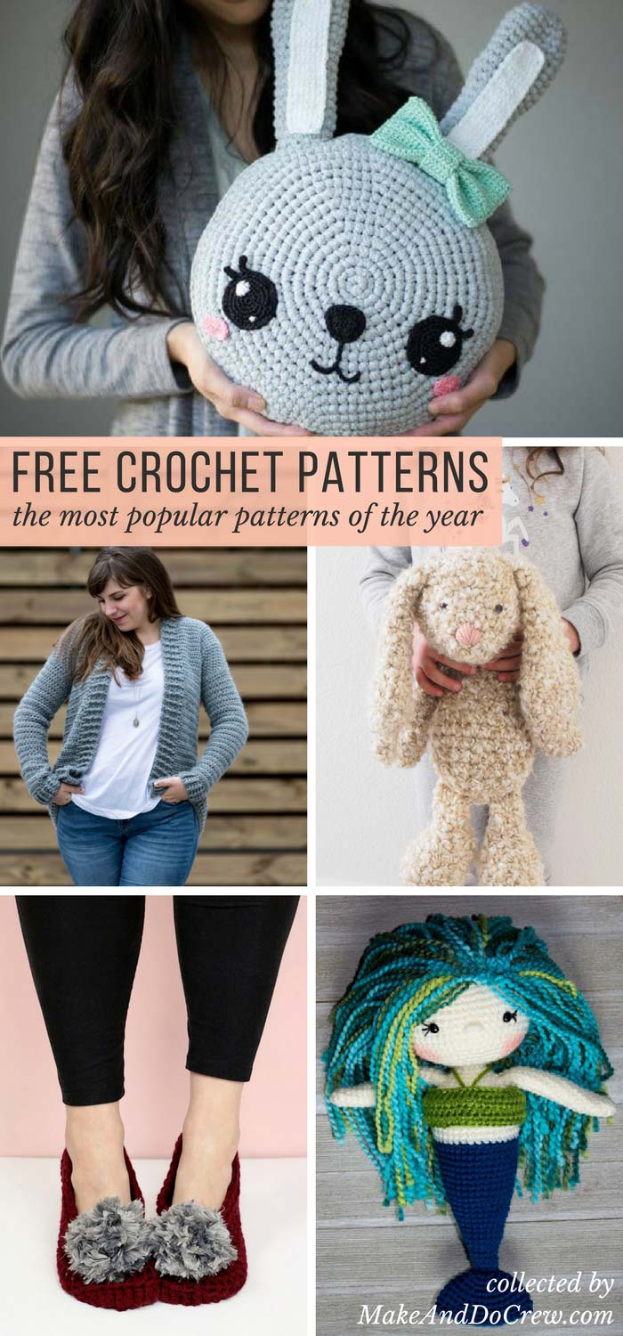Popular Knitting Patterns The Years Most Popular Free Crochet Patterns From Crochet Blogs
