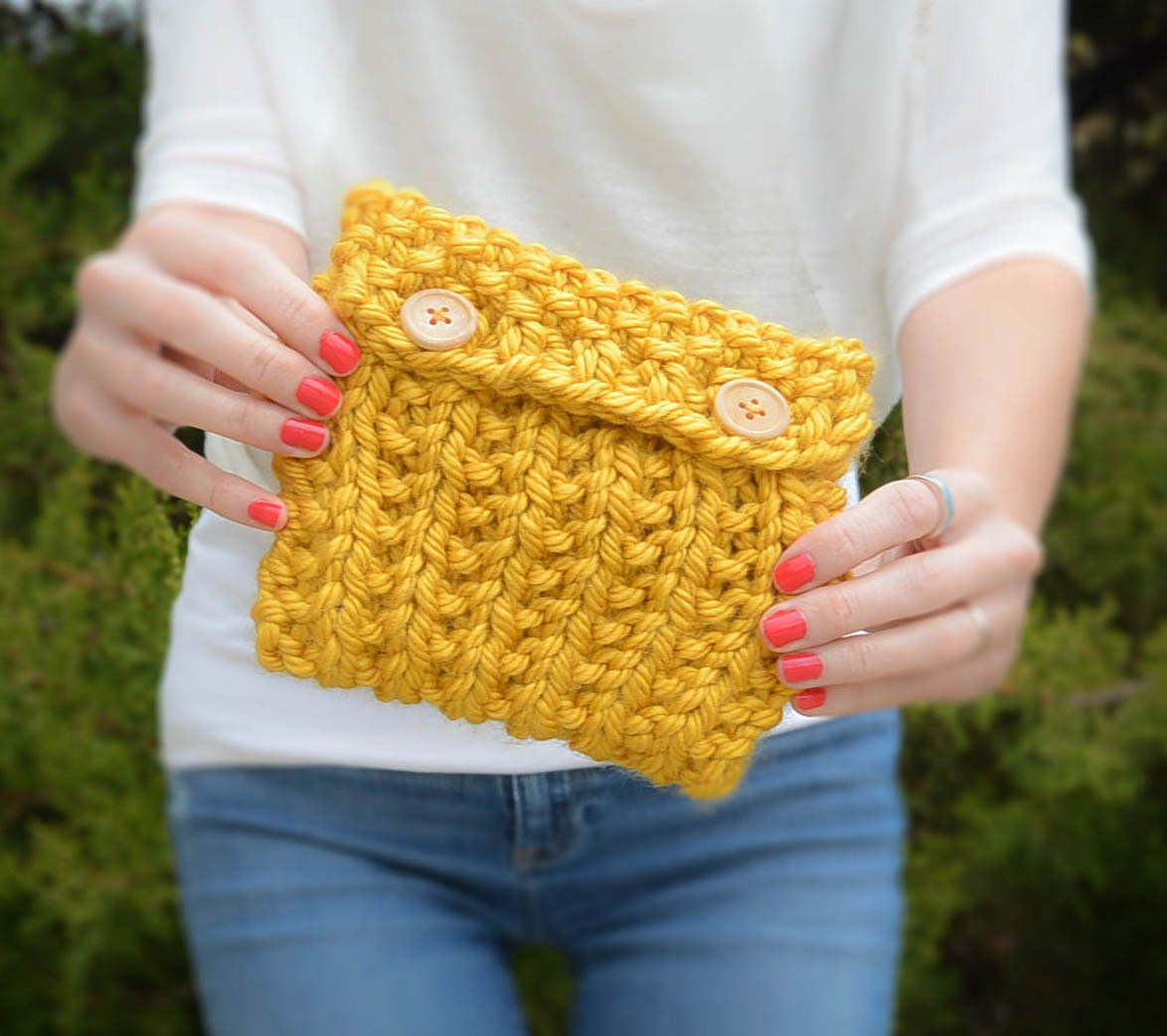 Pouch Knitting Pattern Anything Knit Pouch Mama In A Stitch