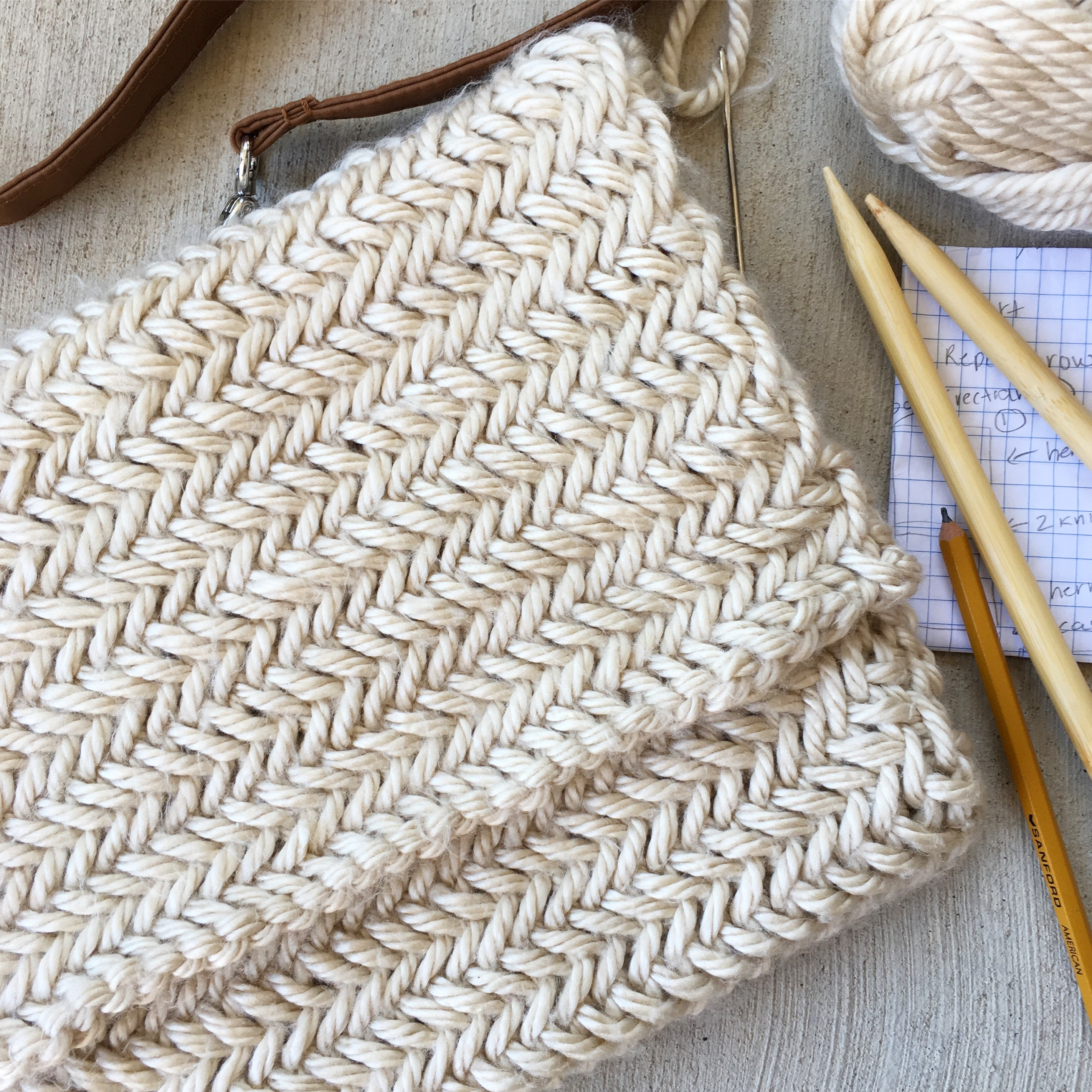 Pouch Knitting Pattern Herringbone Bag Knitting Pattern Mama In A Stitch