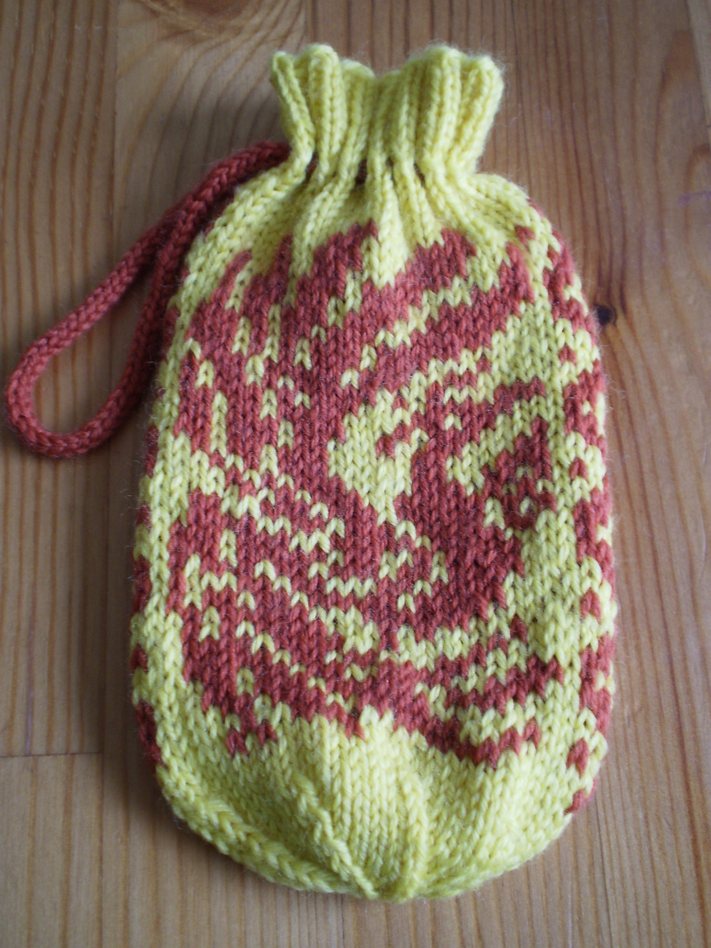 Pouch Knitting Pattern Pattern Phoenix Pouch On The Needles