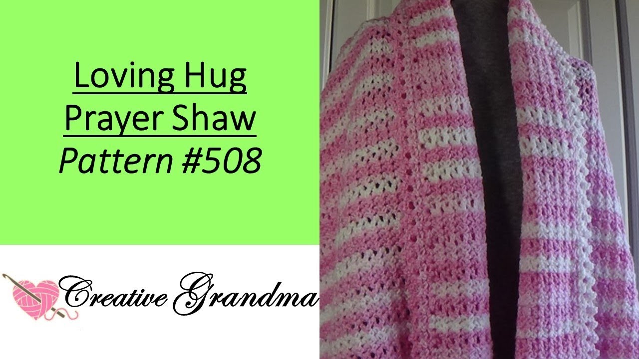 Prayer Shawl Knit Pattern Loving Hug Prayer Shawl Pattern 508 Free Pattern In Honor Of Breast Cancer Awareness
