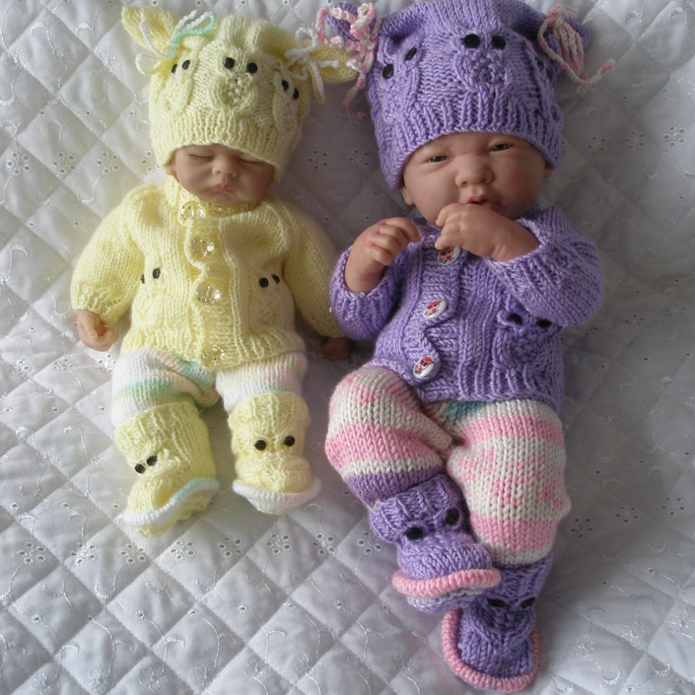 Premature Baby Knitting Patterns 1015 Doll Premature Ba 116