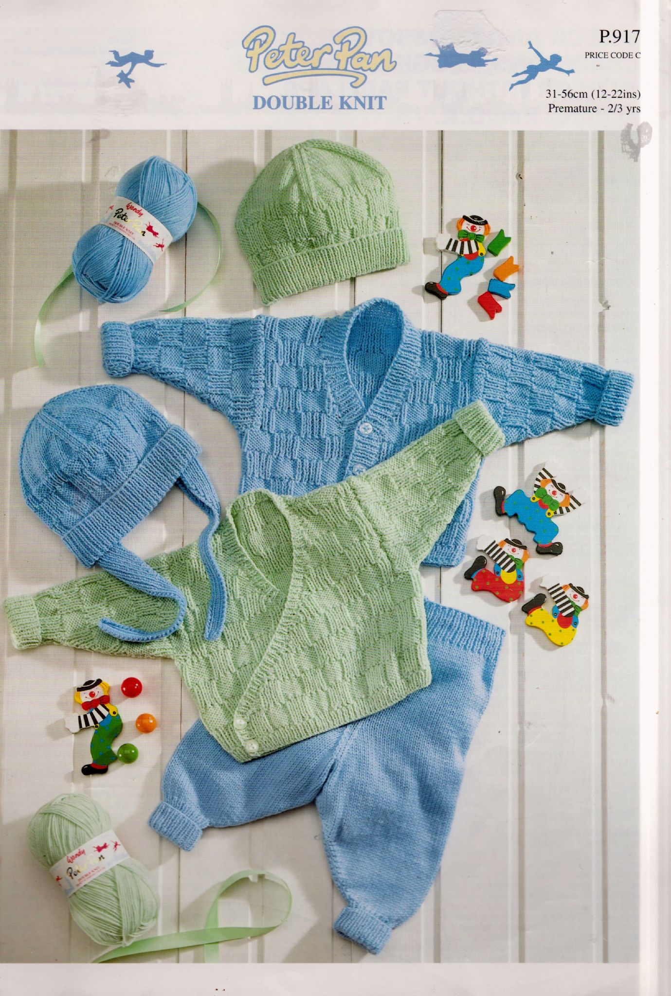 Premature Baby Knitting Patterns Original Knitting Pattern Premature Ba Toddler V Neck Crossover Cardigan Leggings Hats 12 22