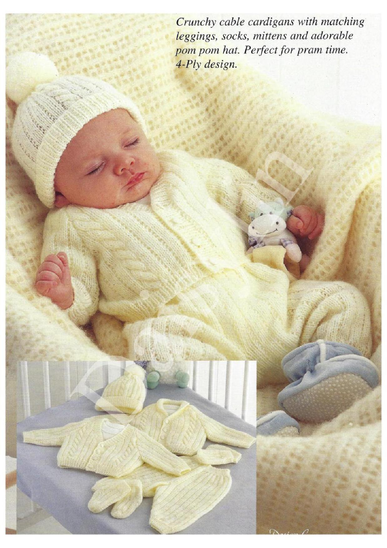 Premature Baby Knitting Patterns Pdf Digital Knitting Pattern Premature Ba Cardigans Leggins Mitts