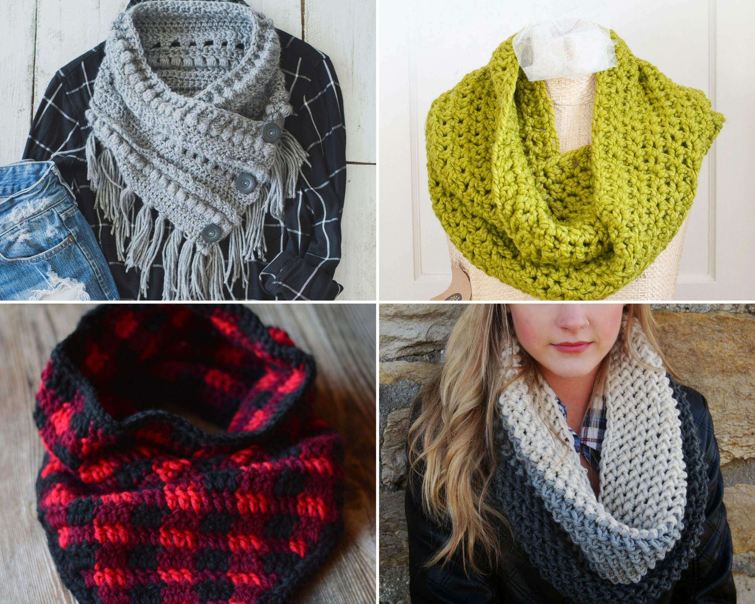 Quick Knit Cowl Pattern Free Cowl Crochet Patterns 15 Beautiful Projects Daisy Cottage