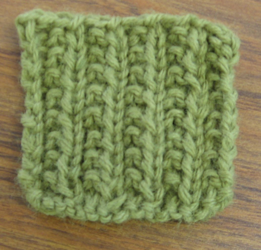 Rib Knitting Patterns How To Make Farrow Rib Stitch Pattern