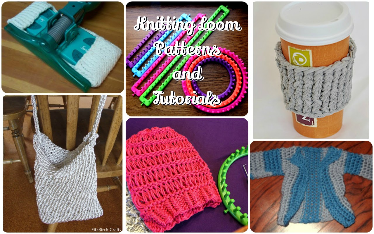 Round Knitting Loom Patterns Free Loom Knitting Patterns And Tutorials